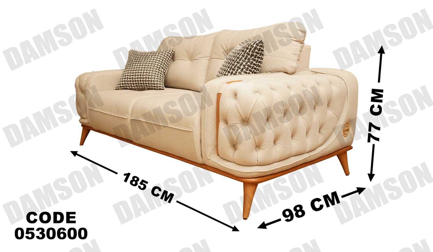 كنبة 4-306 - Damson Furnitureكنبة 4-306