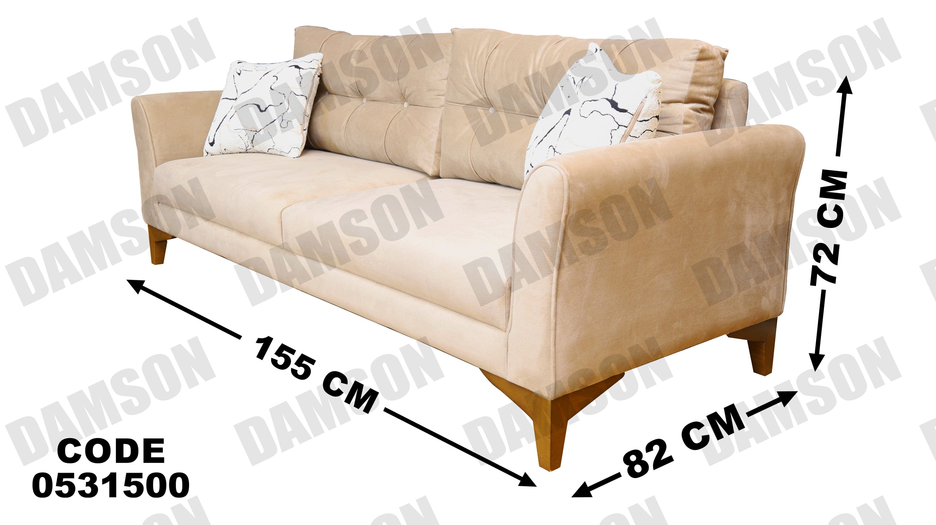 كنبة 4-315 - Damson Furnitureكنبة 4-315
