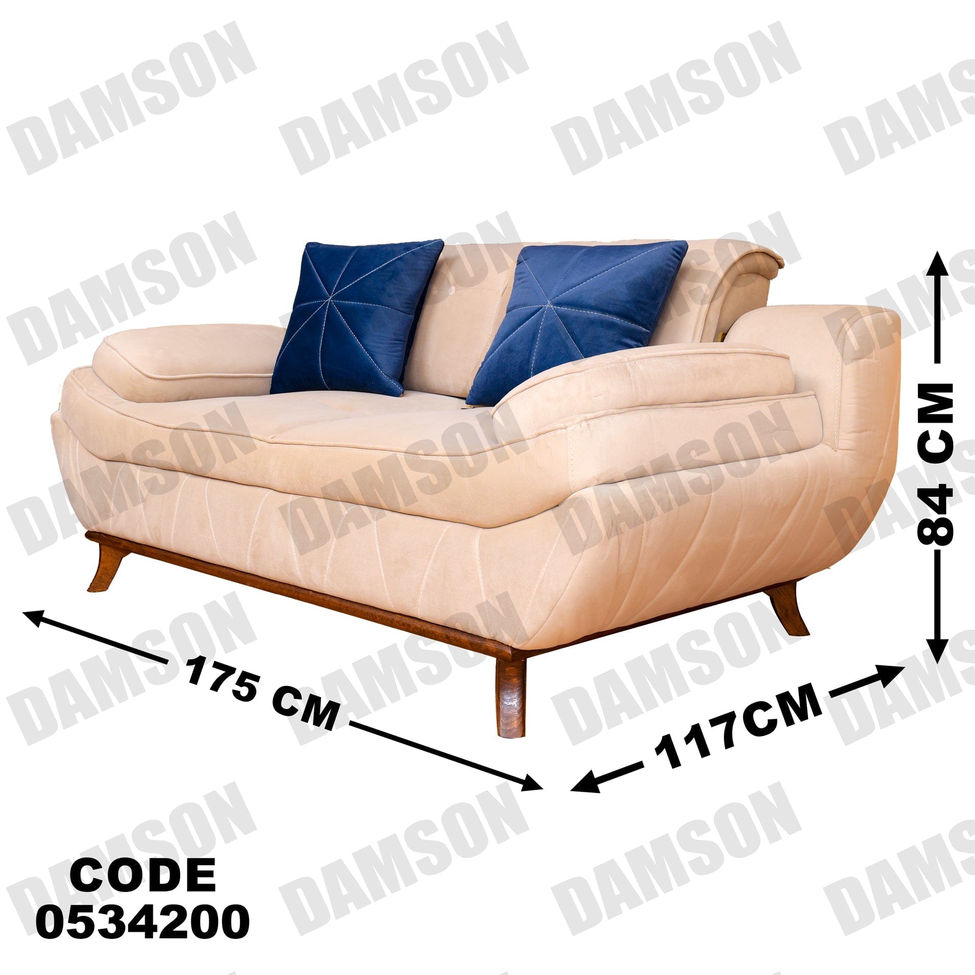 كنبة 4-342 - Damson Furnitureكنبة 4-342