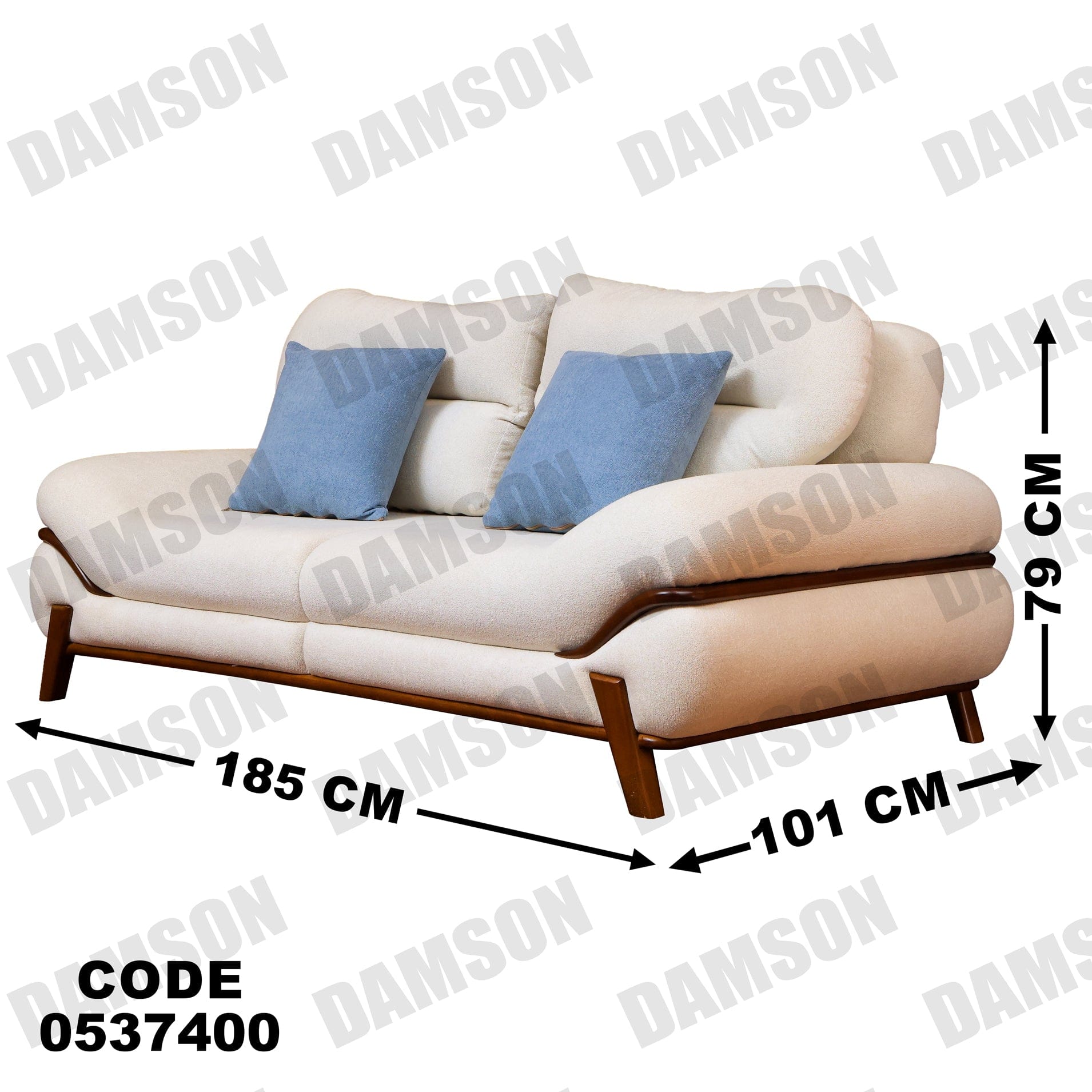 كنبة 4-374 - Damson Furnitureكنبة 4-374