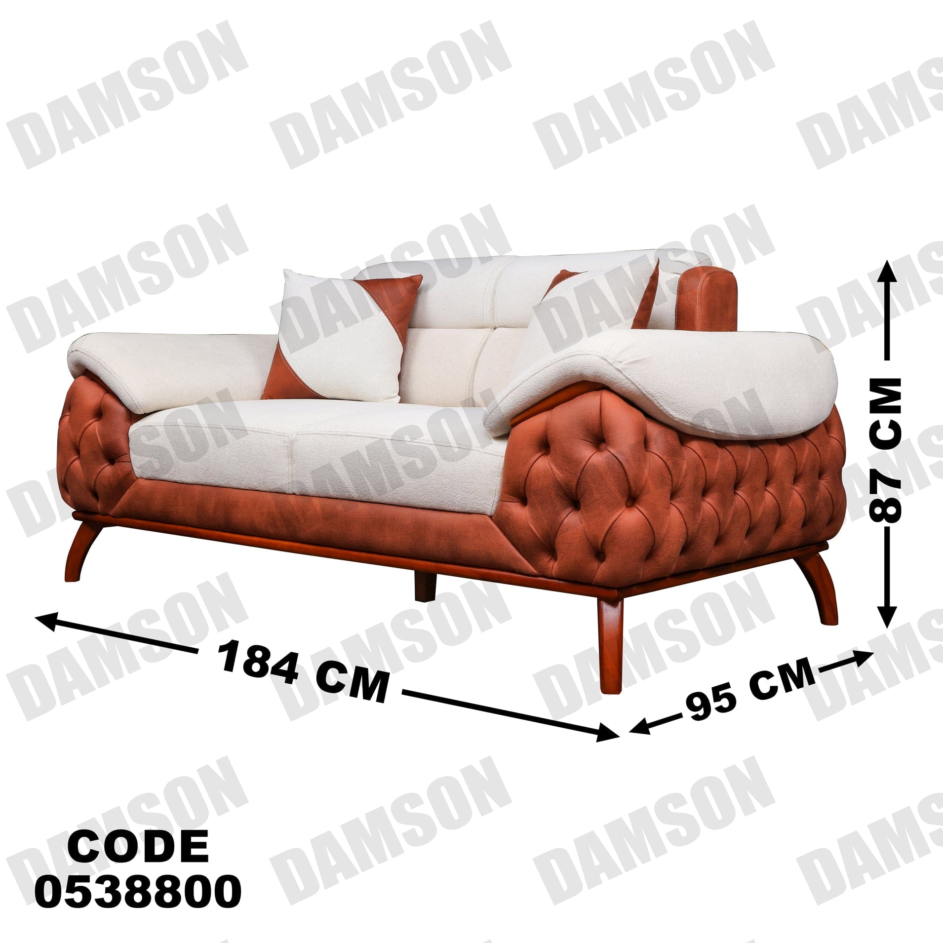 كنبة 4-388 - Damson Furnitureكنبة 4-388