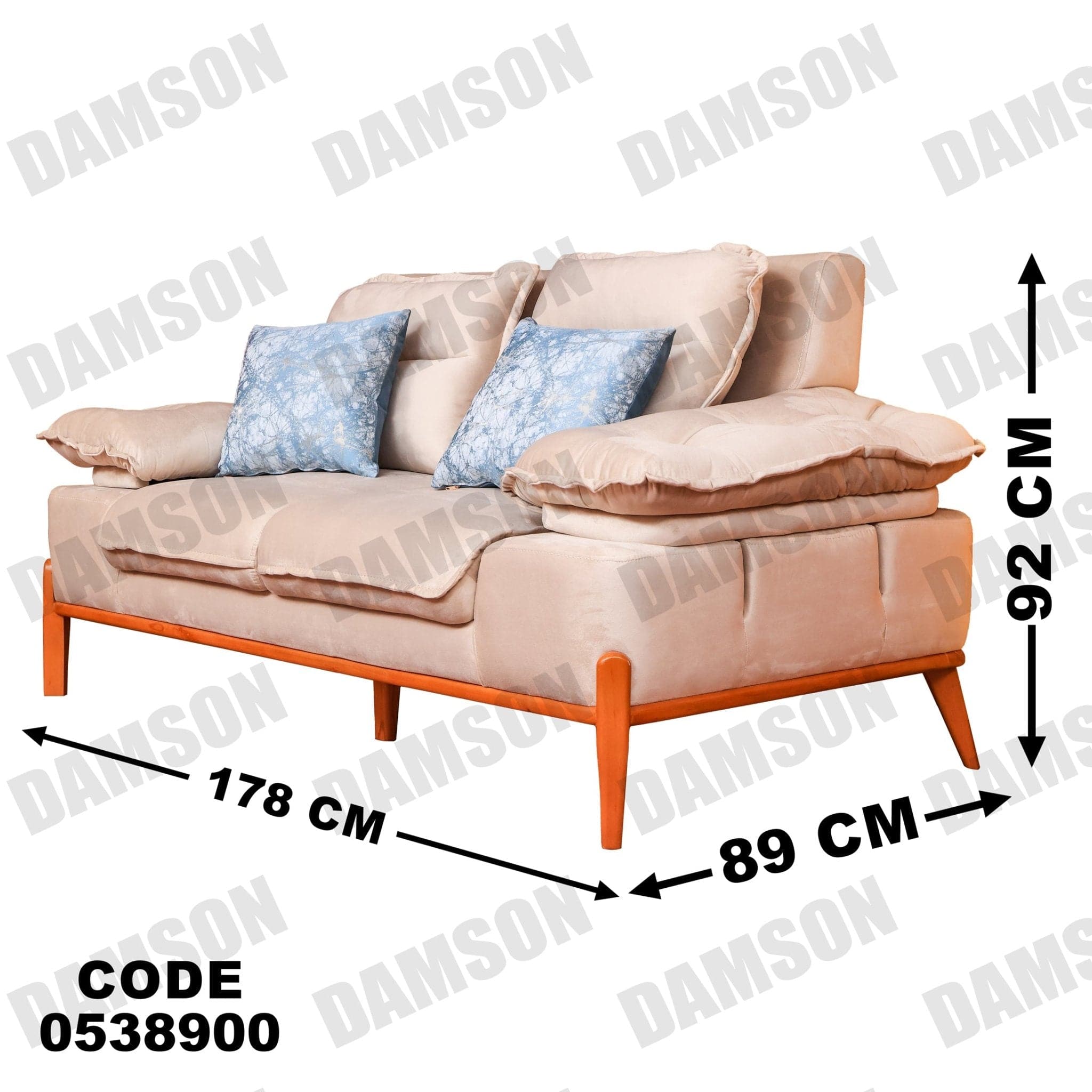 كنبة 4-389 - Damson Furnitureكنبة 4-389