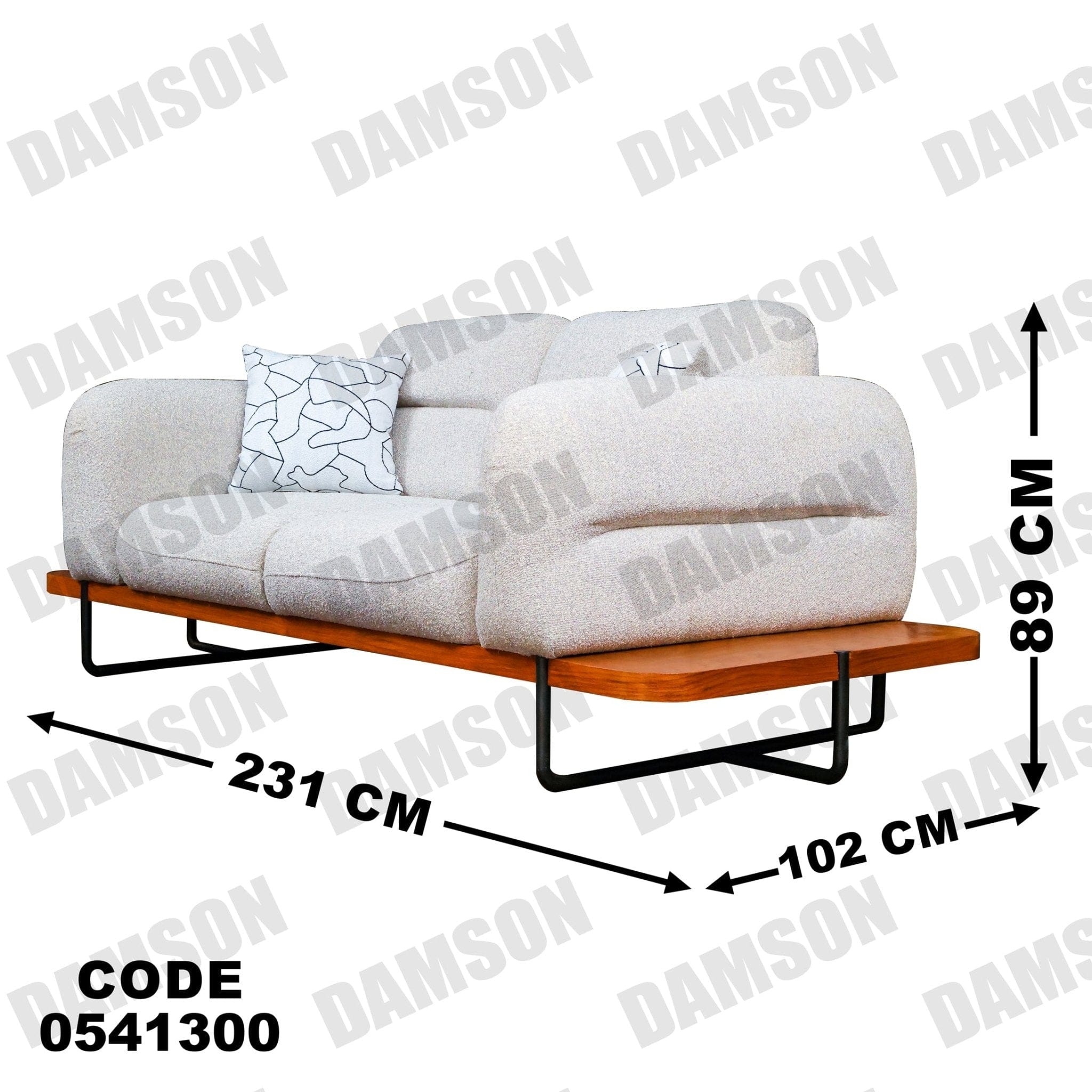 كنبة 4-413 - Damson Furnitureكنبة 4-413