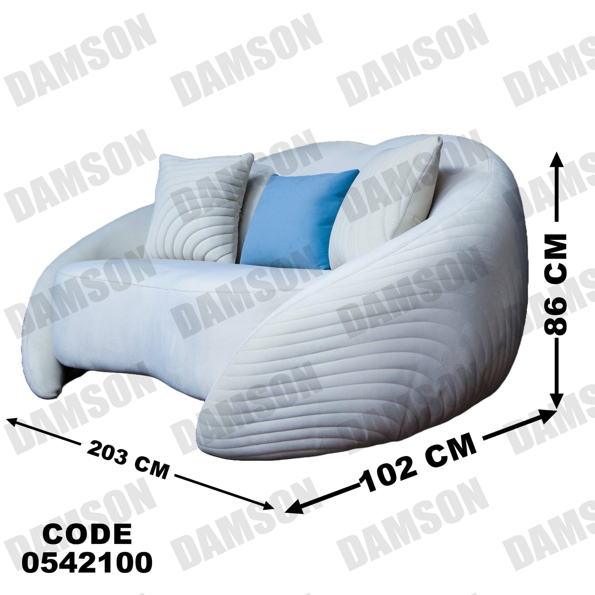 كنبة 4-421 - Damson Furnitureكنبة 4-421