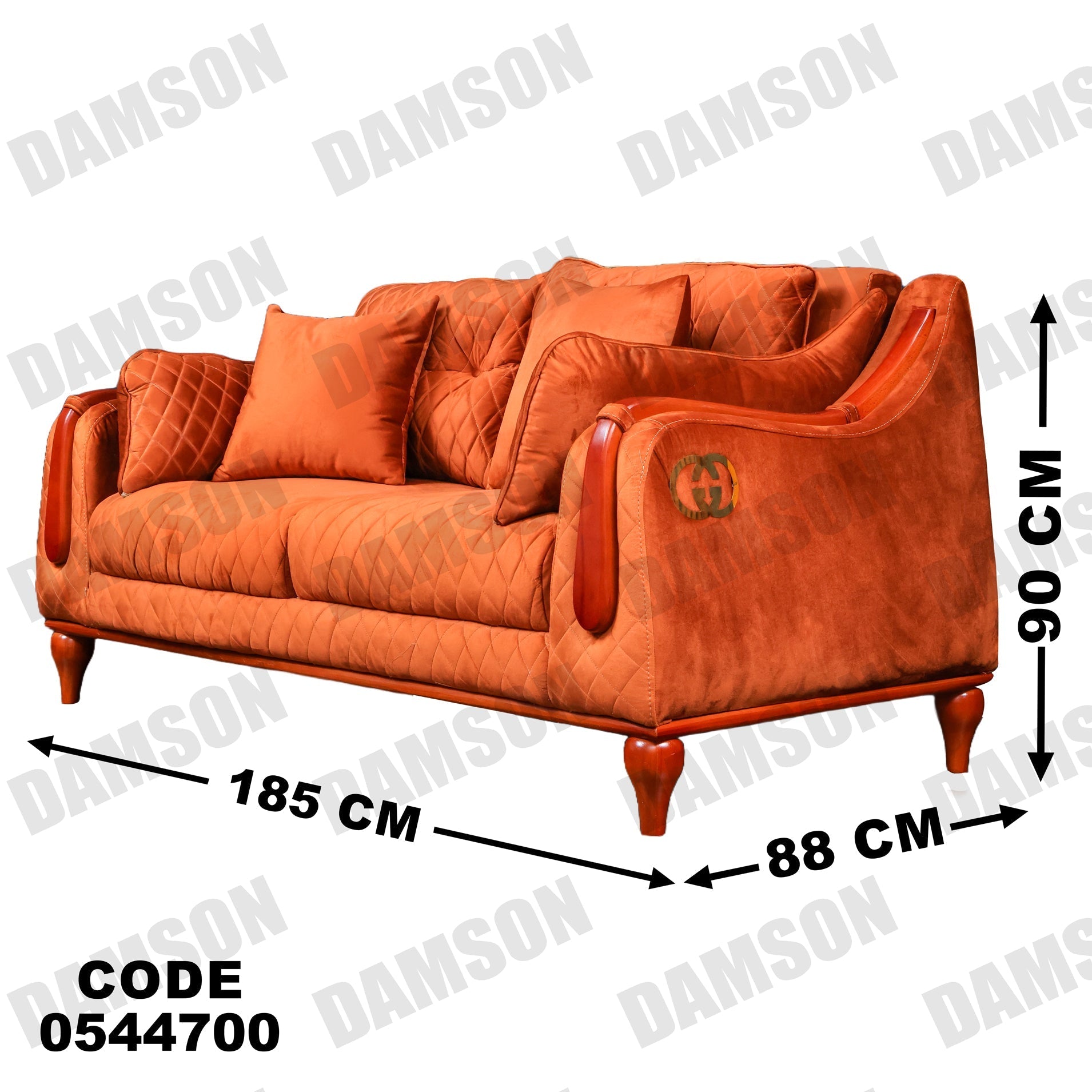 كنبة 4-447 - Damson Furnitureكنبة 4-447