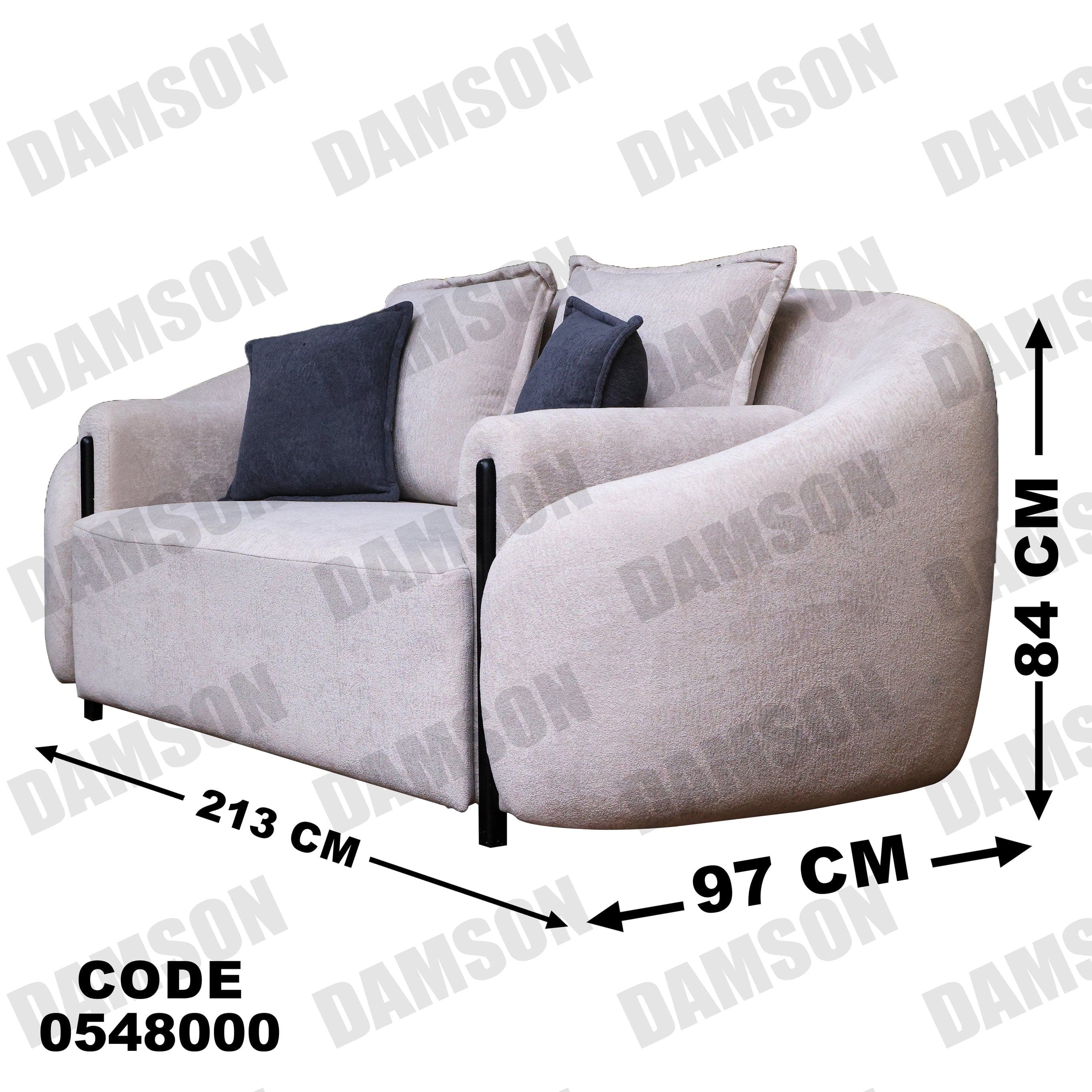 كنبة 4 - 480 - Damson Furnitureكنبة 4 - 480
