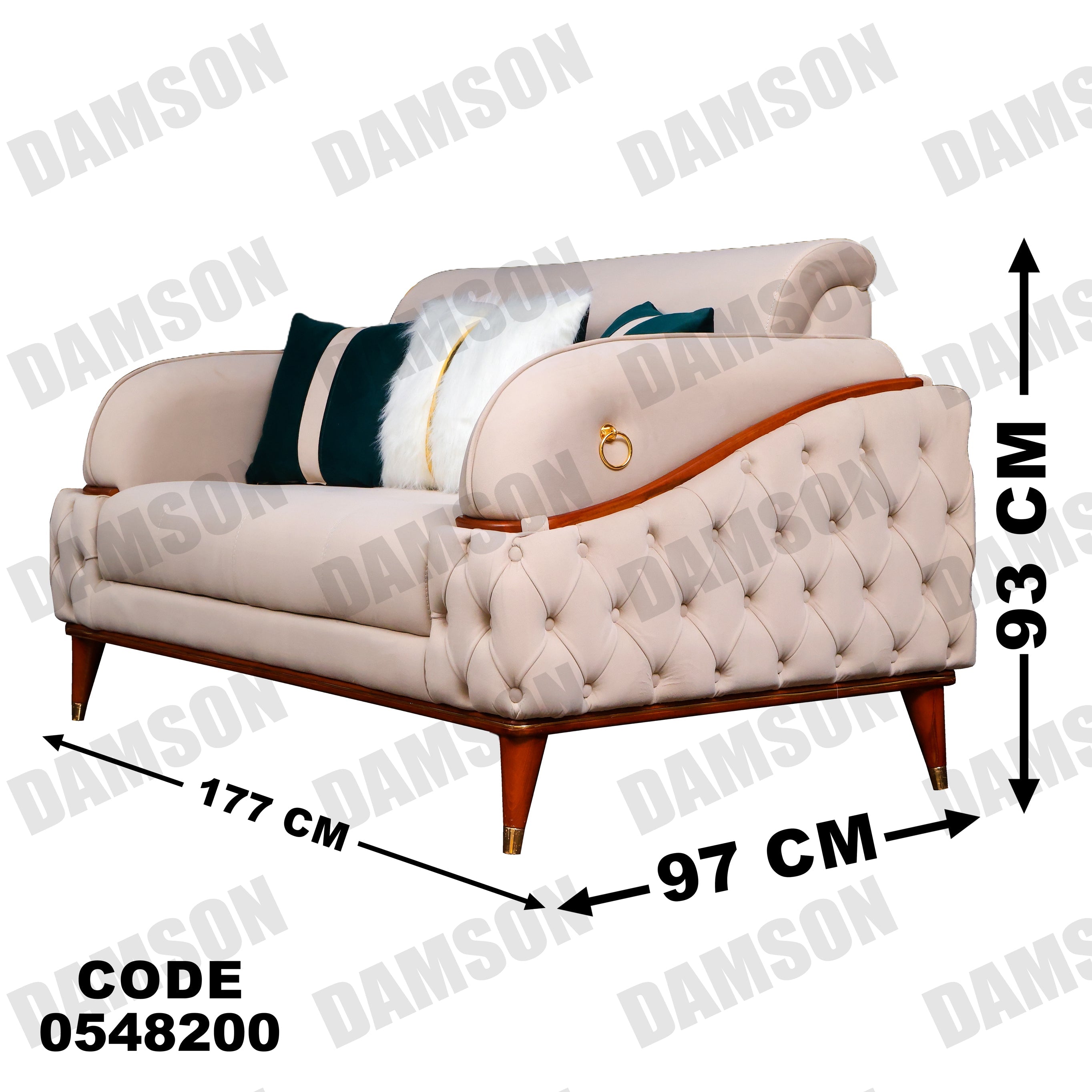 كنبة 4 - 482 - Damson Furnitureكنبة 4 - 482