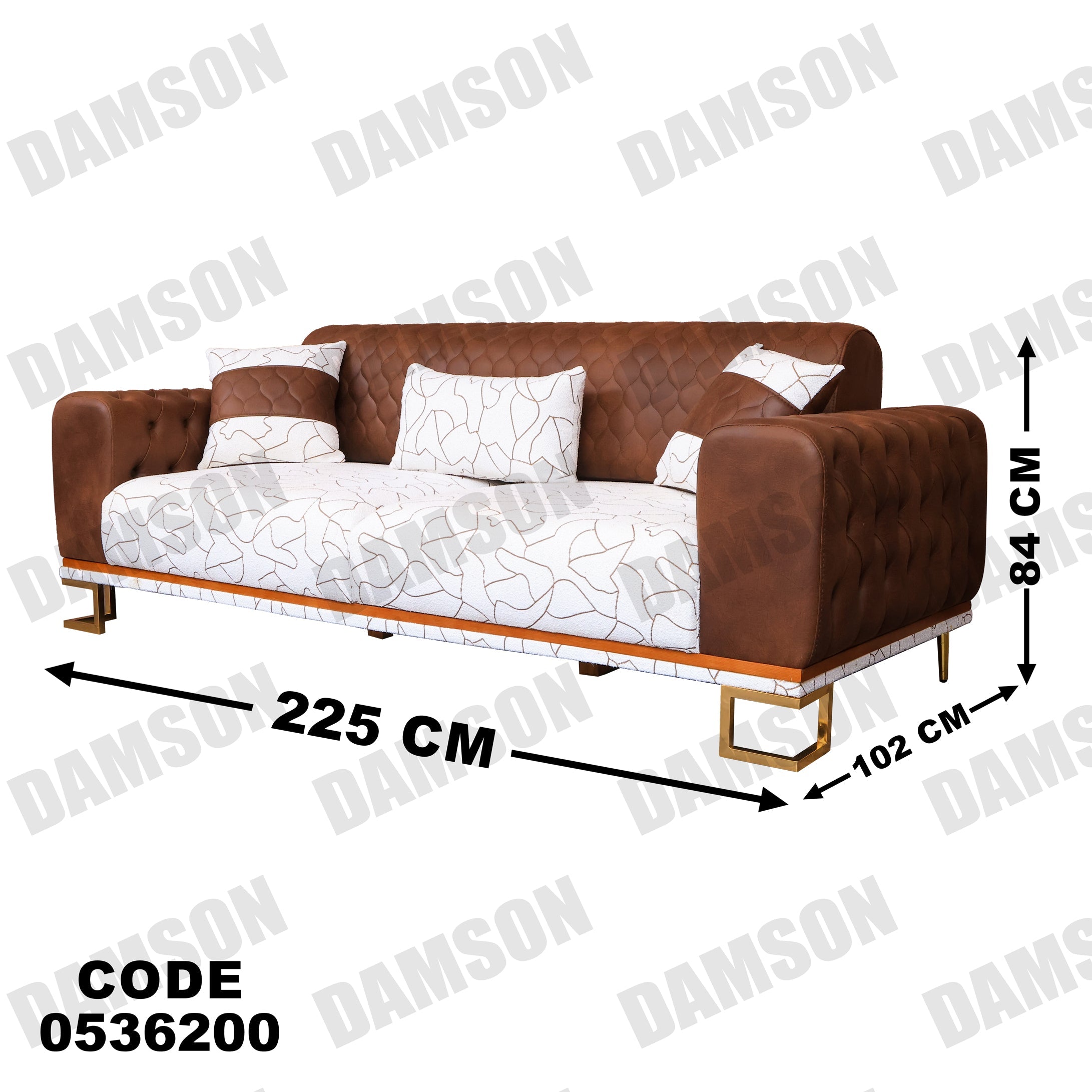 كنبة سرير 3-362 - Damson Furnitureكنبة سرير 3-362