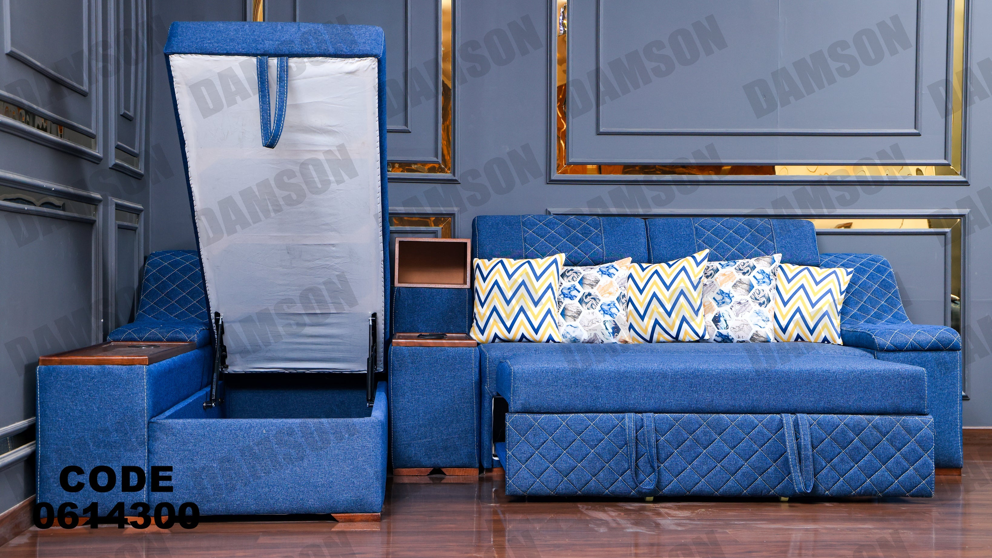 ركنة سرير و سحارة 143 - Damson Furnitureركنة سرير و سحارة 143