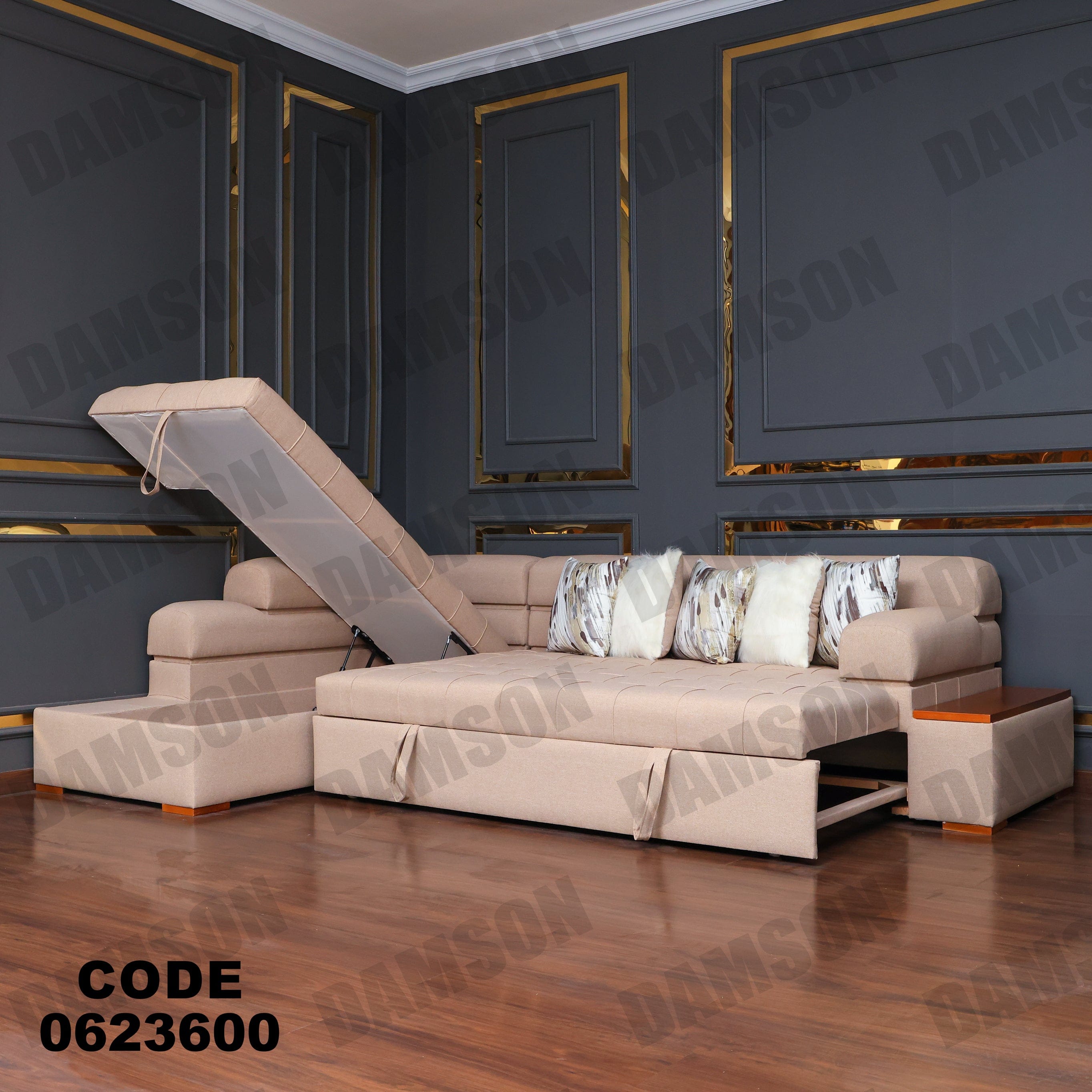 ركنة سرير و سحارة 236 - Damson Furnitureركنة سرير و سحارة 236