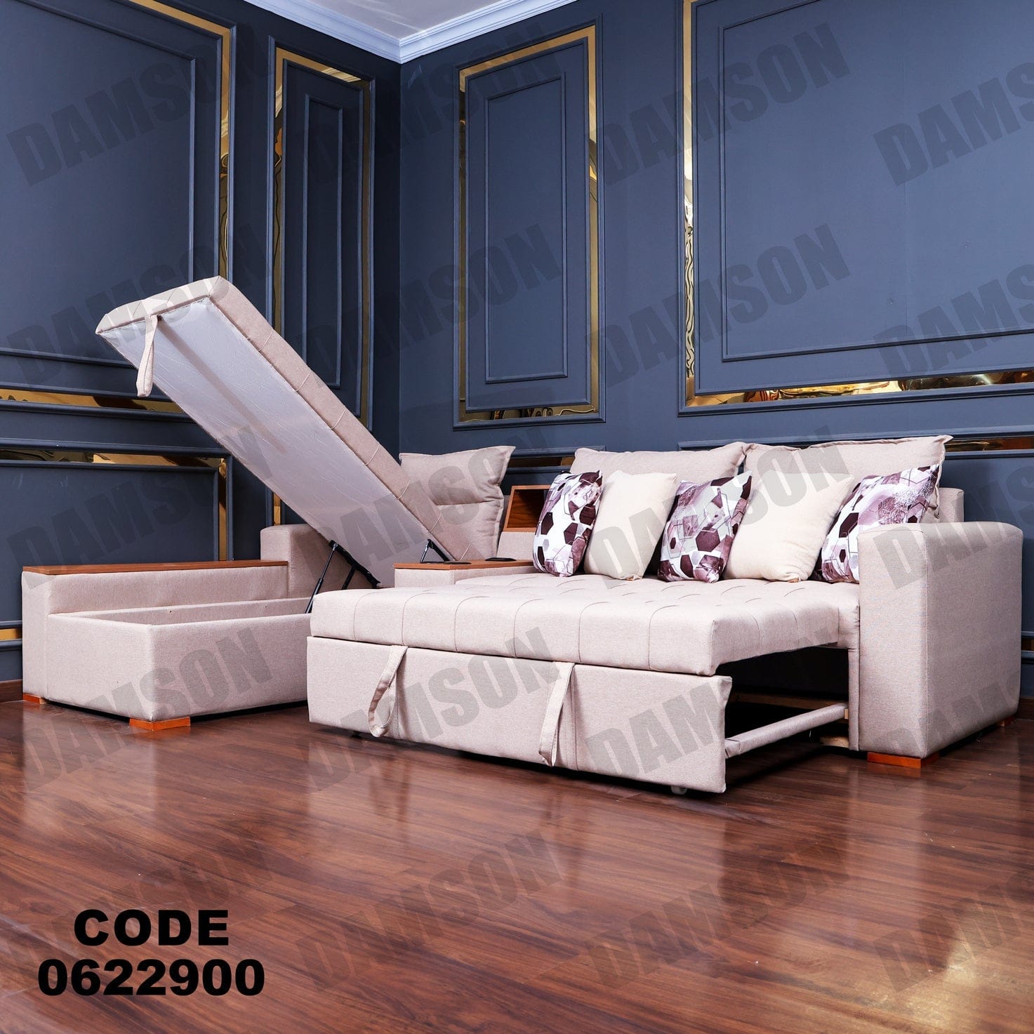 ركنة سرير وسحارة 229 - Damson Furnitureركنة سرير وسحارة 229