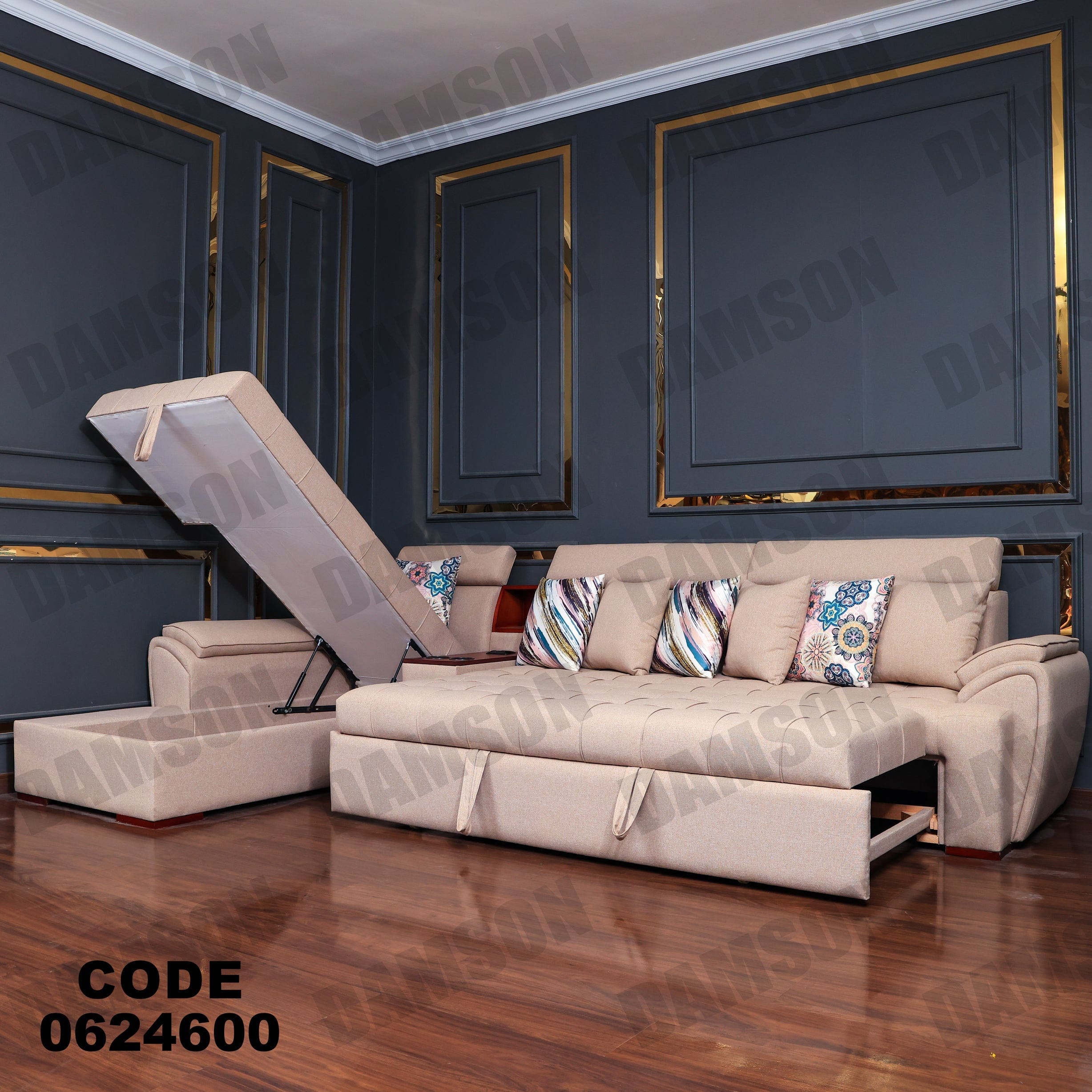ركنة سرير وسحارة 246 - Damson Furnitureركنة سرير وسحارة 246