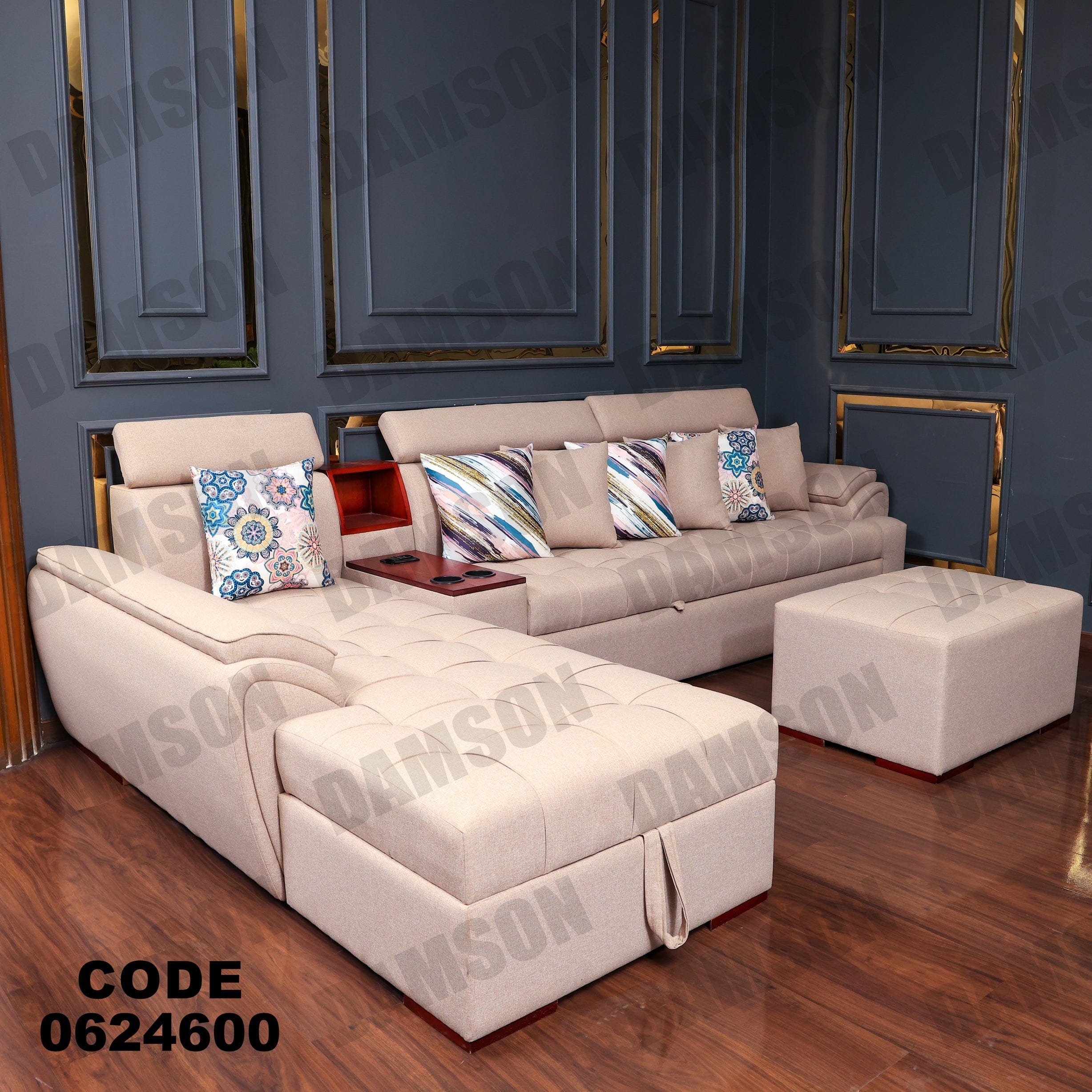ركنة سرير وسحارة 246 - Damson Furnitureركنة سرير وسحارة 246