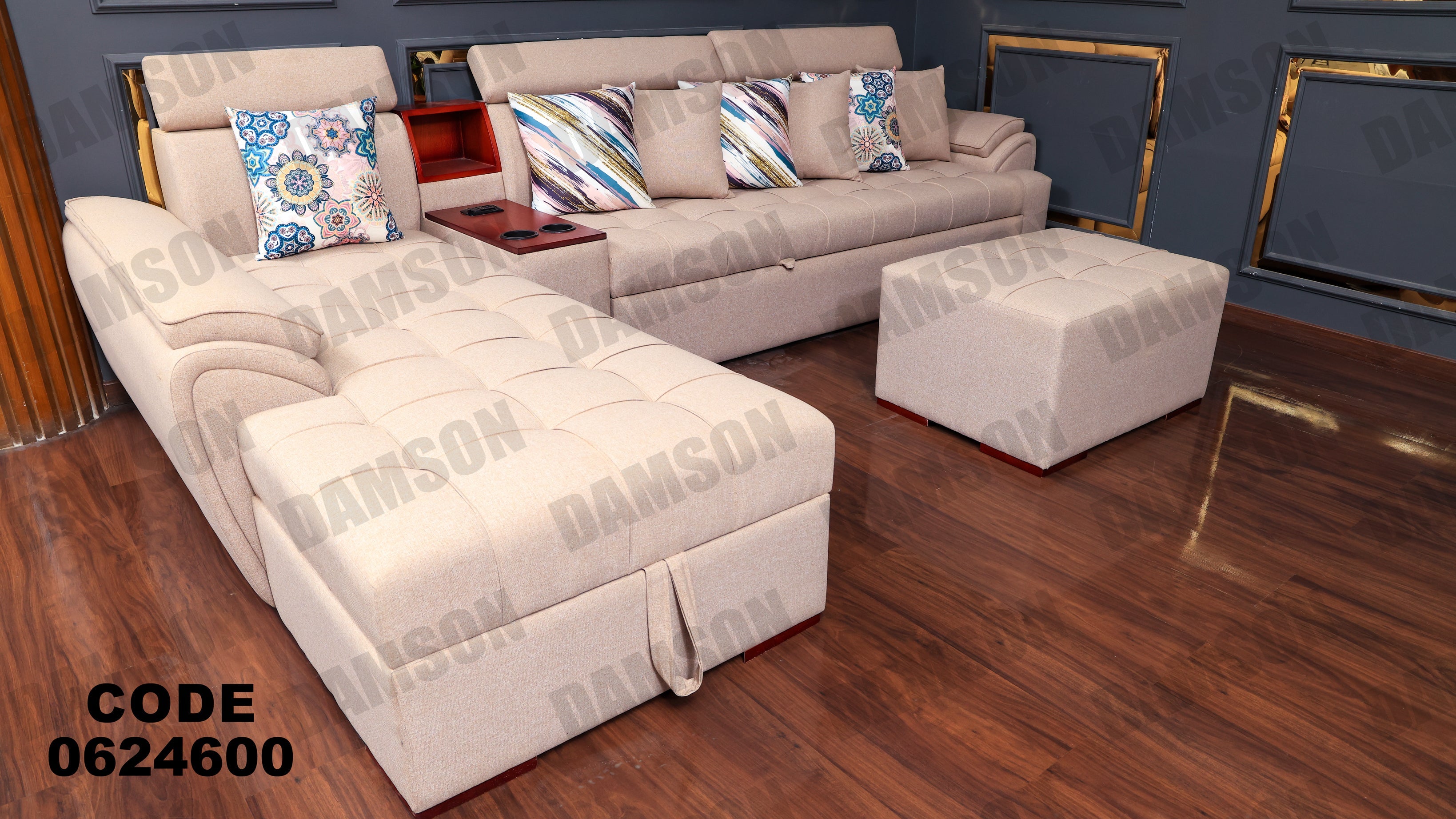 ركنة سرير وسحارة 246 - Damson Furnitureركنة سرير وسحارة 246