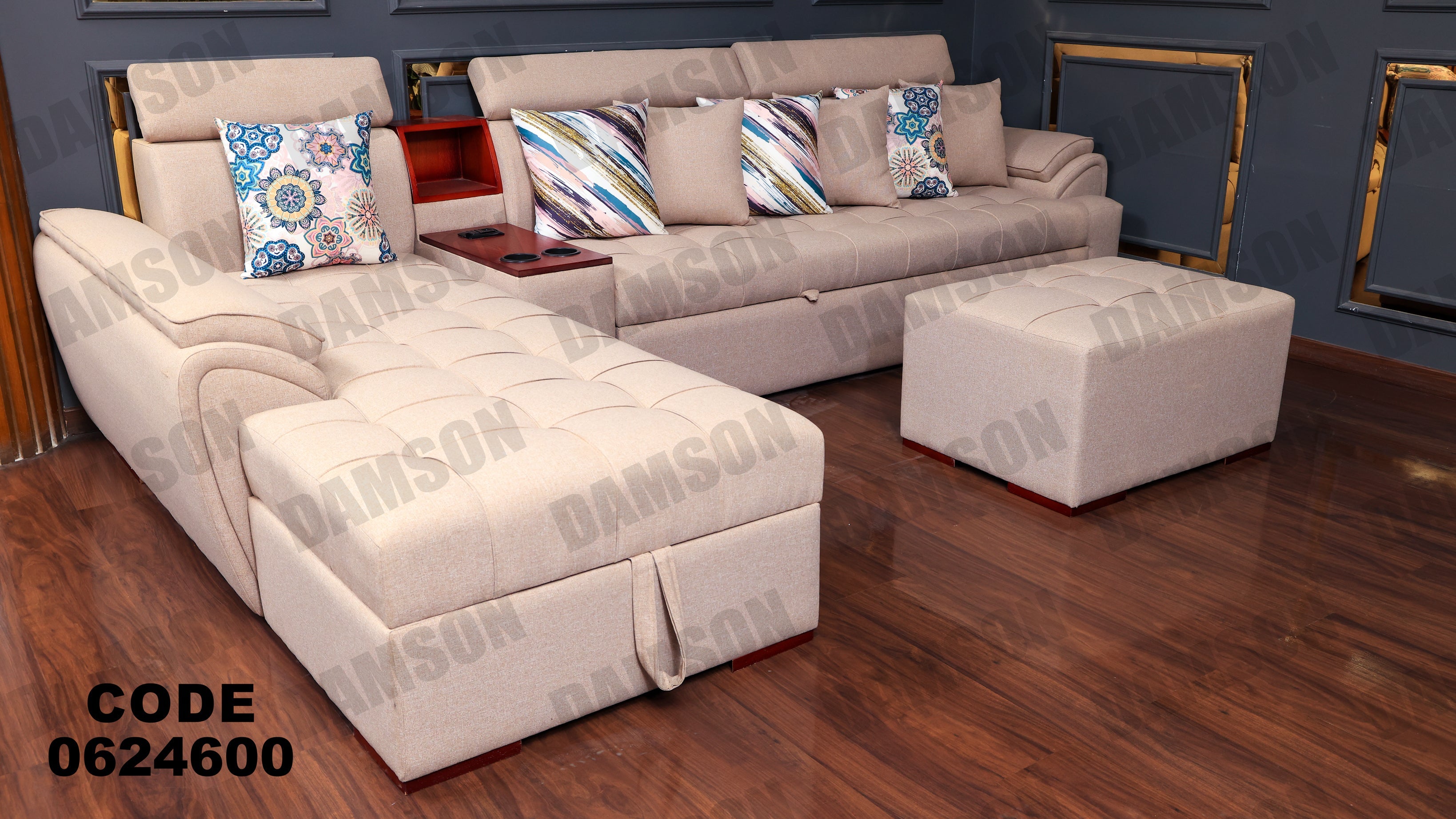 ركنة سرير وسحارة 246 - Damson Furnitureركنة سرير وسحارة 246