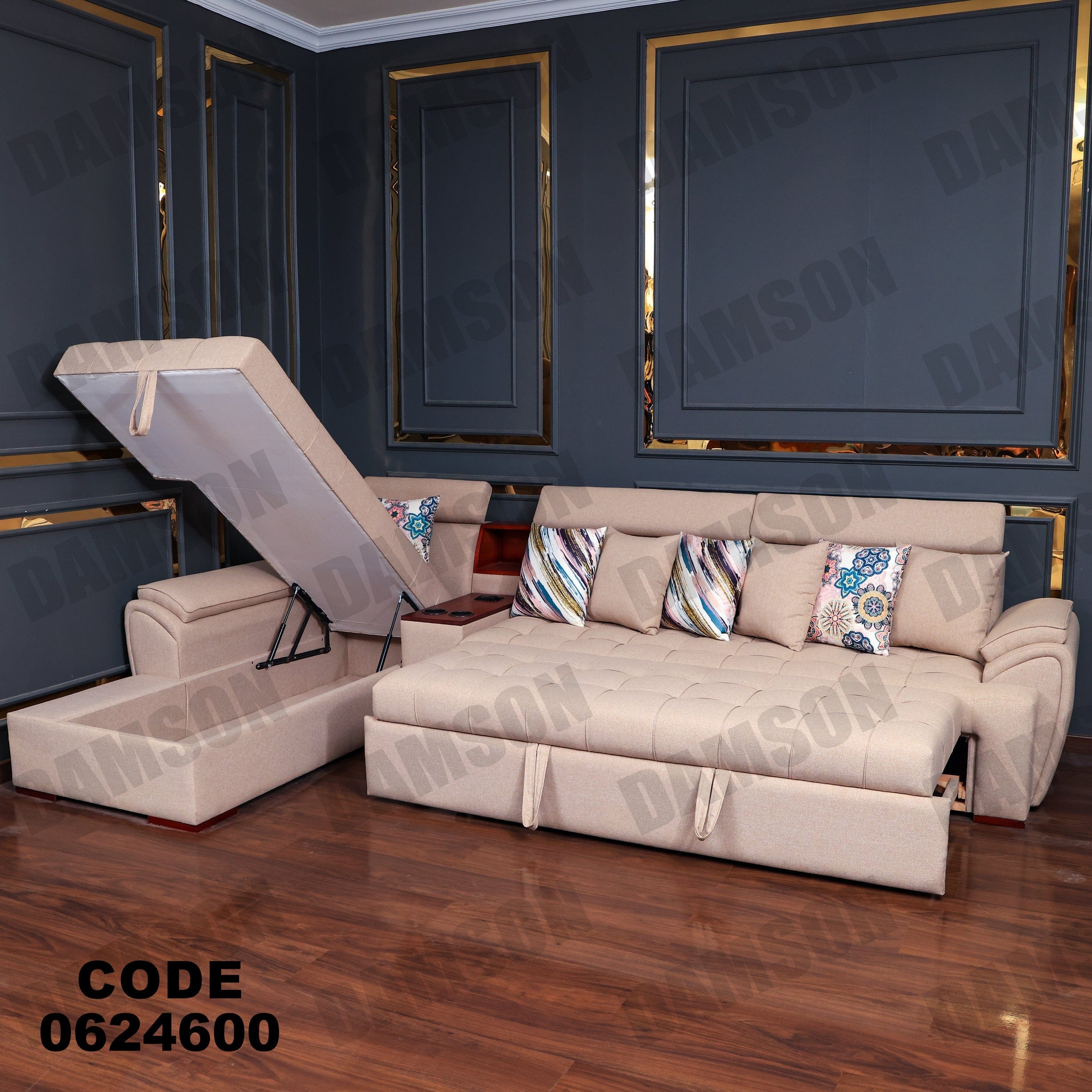 ركنة سرير وسحارة 246 - Damson Furnitureركنة سرير وسحارة 246