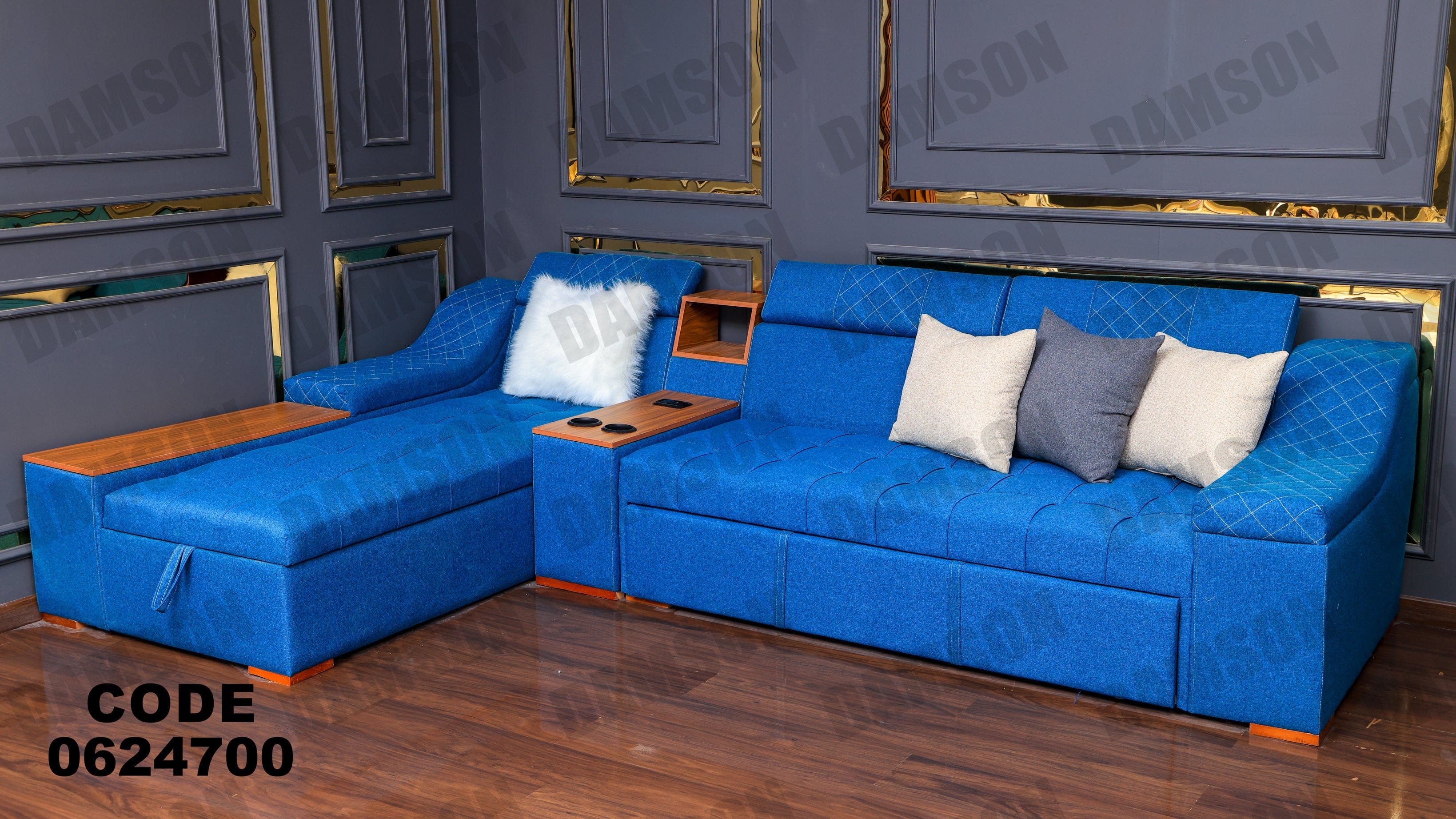 ركنة سرير وسحارة 247 - Damson Furnitureركنة سرير وسحارة 247
