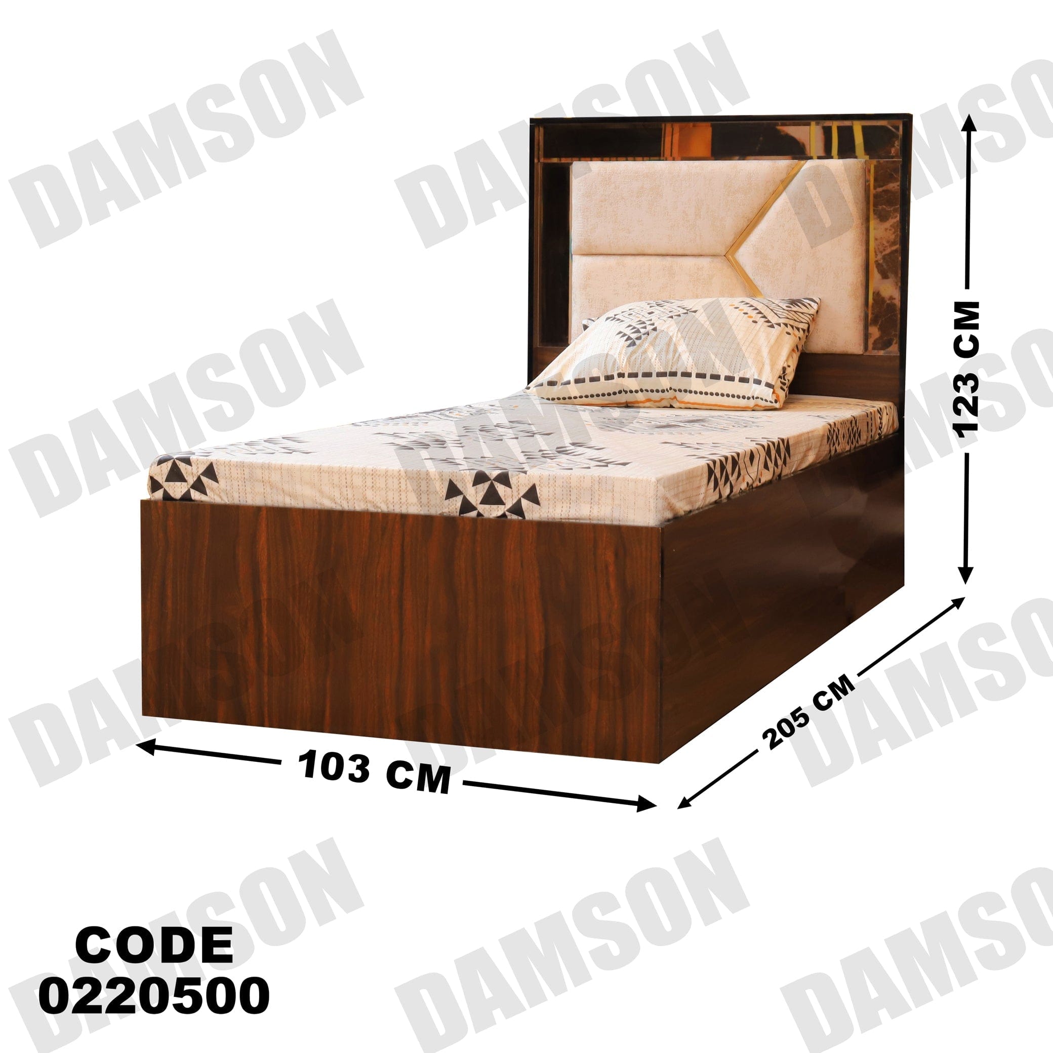 سرير اطفال 205 - Damson Furnitureسرير اطفال 205