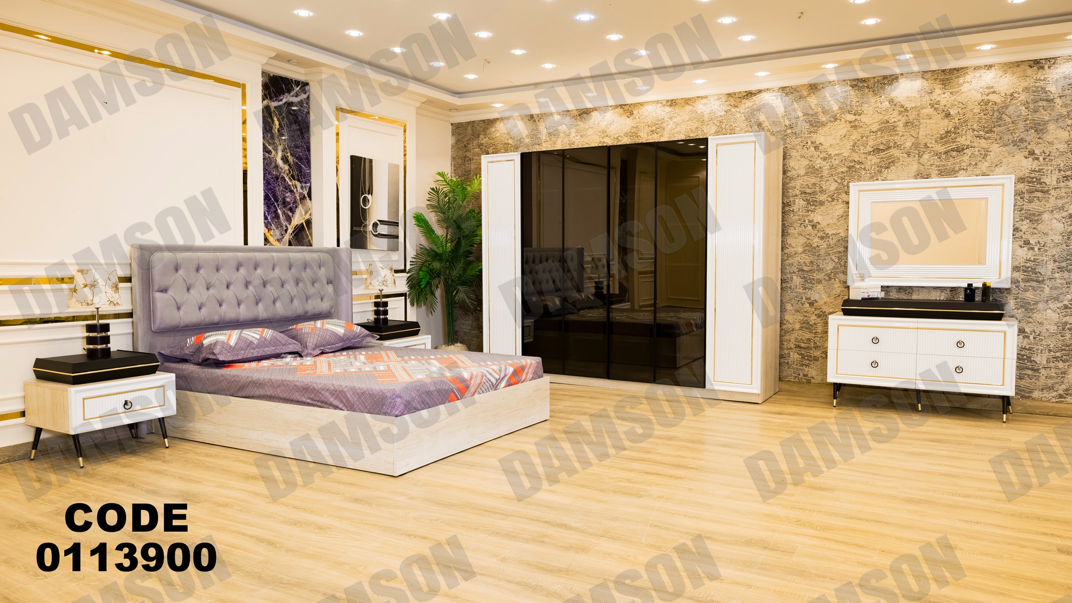 غرفة نوم ماستر 139 - Damson Furnitureغرفة نوم ماستر 139