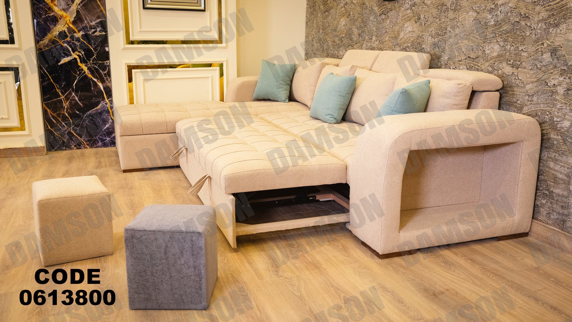 ركنة سرير وسحارة 138 - Damson Furnitureركنة سرير وسحارة 138