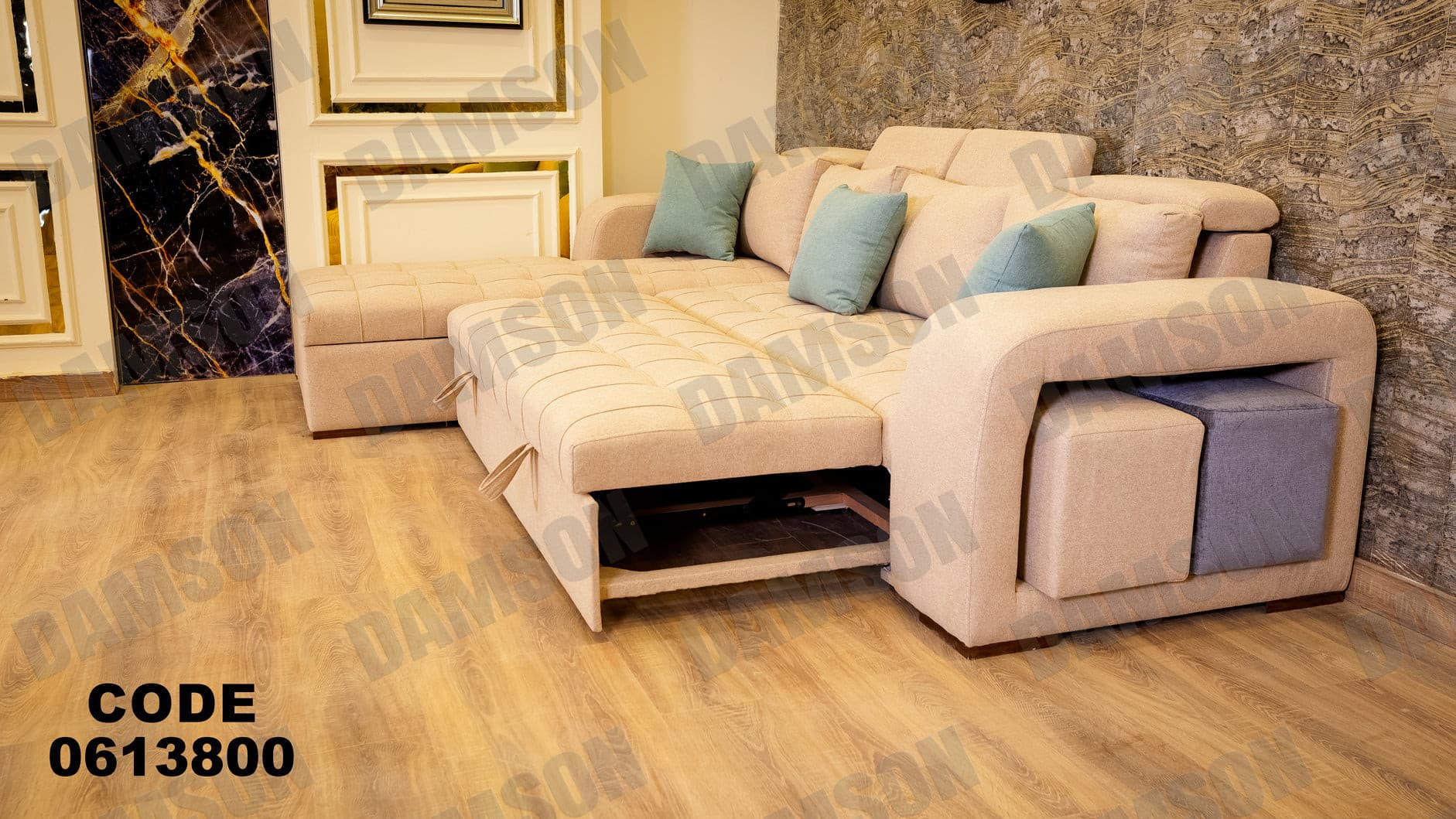 ركنة سرير وسحارة 138 - Damson Furnitureركنة سرير وسحارة 138