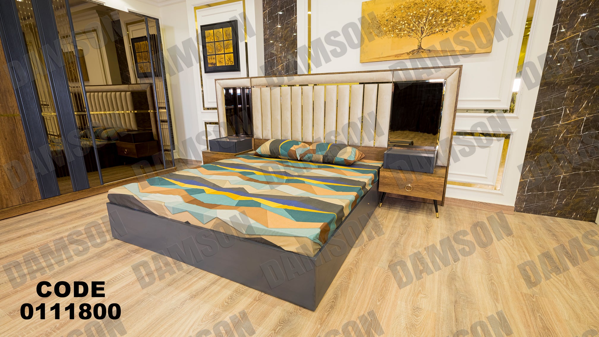 غرفة نوم ماستر 118 - Damson Furnitureغرفة نوم ماستر 118