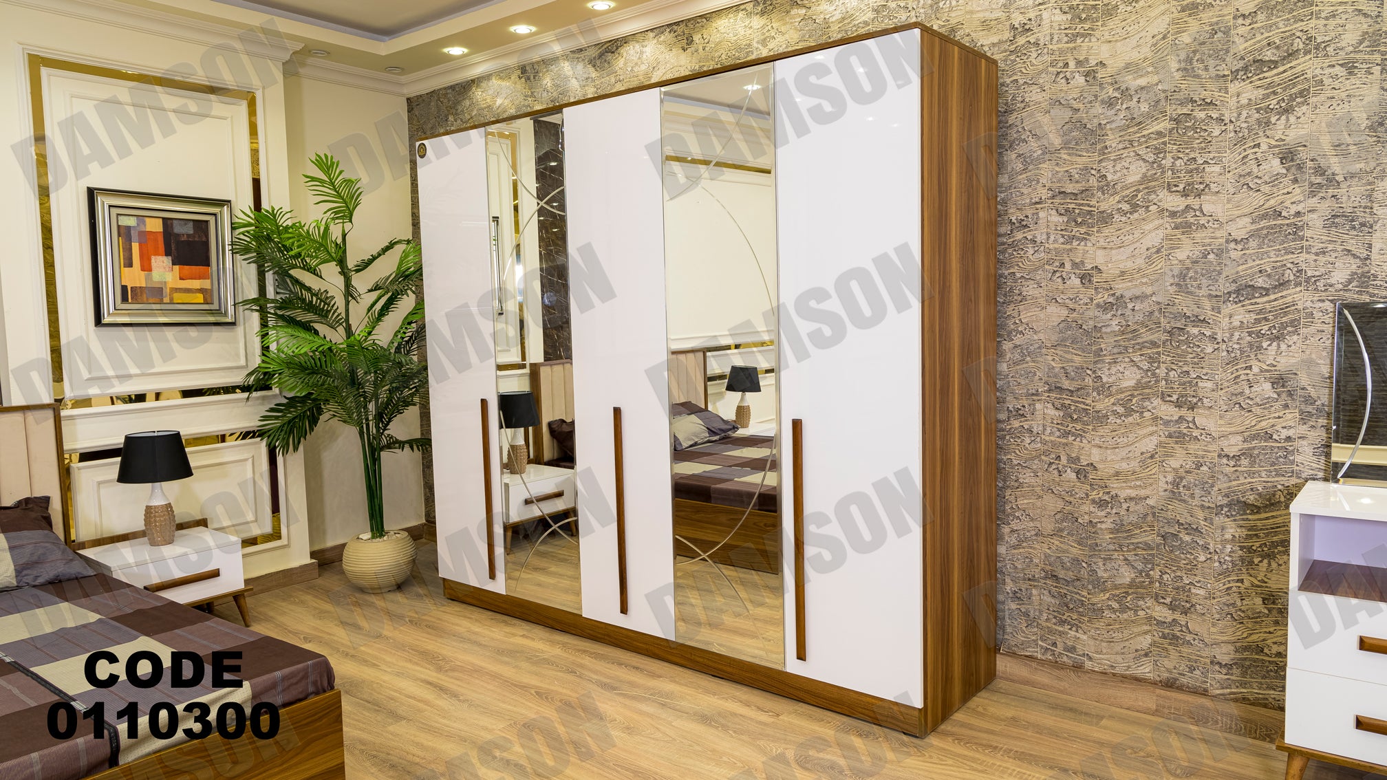 غرفة نوم ماستر 103 - Damson Furnitureغرفة نوم ماستر 103
