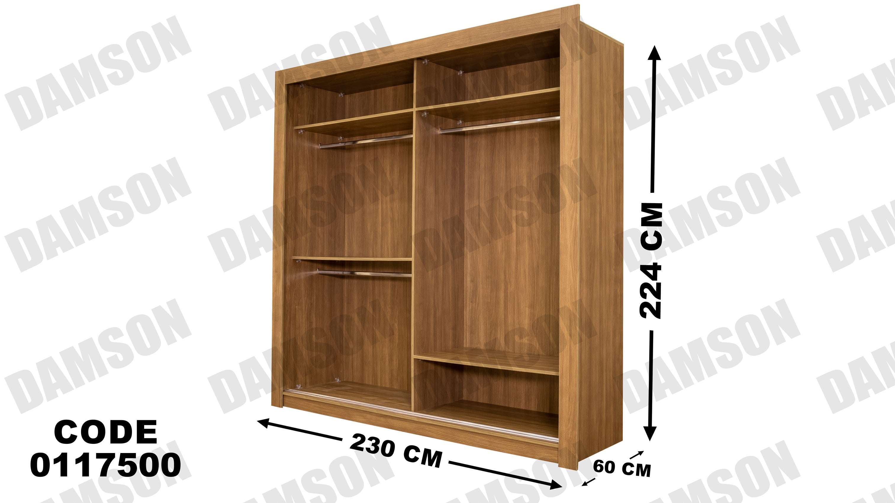 غرفة نوم ماستر 175 - Damson Furnitureغرفة نوم ماستر 175