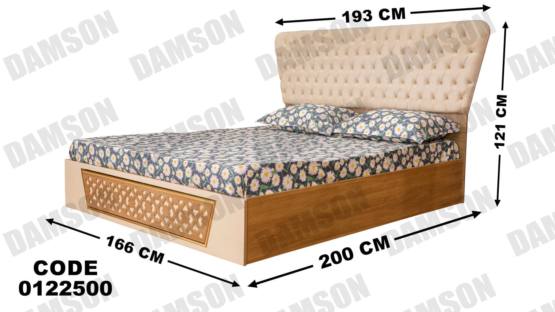 غرفة نوم ماستر 225 - Damson Furnitureغرفة نوم ماستر 225