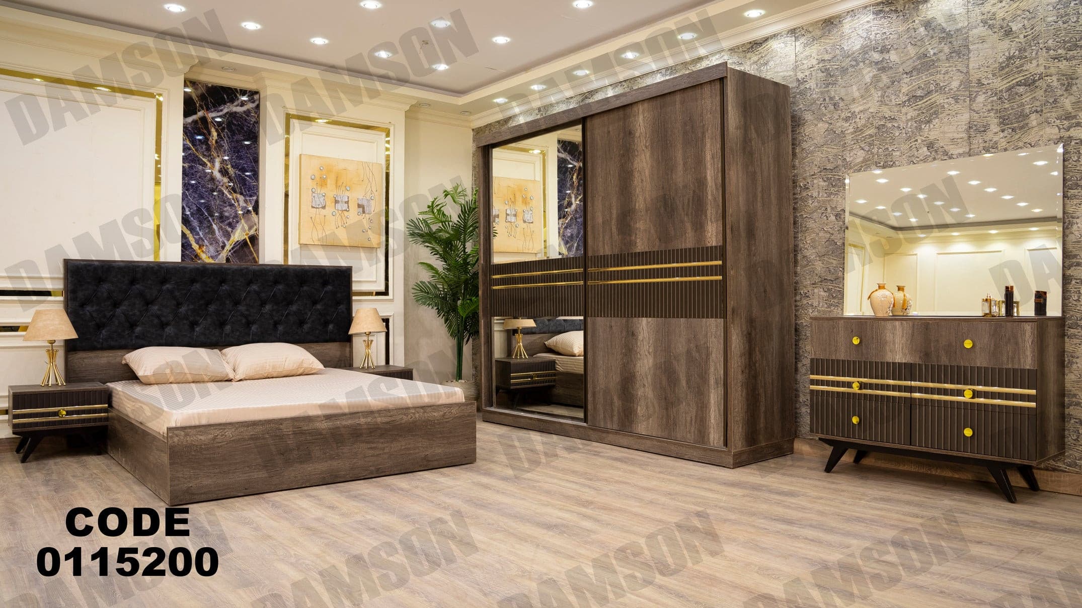 غرفة نوم ماستر 152 - Damson Furnitureغرفة نوم ماستر 152