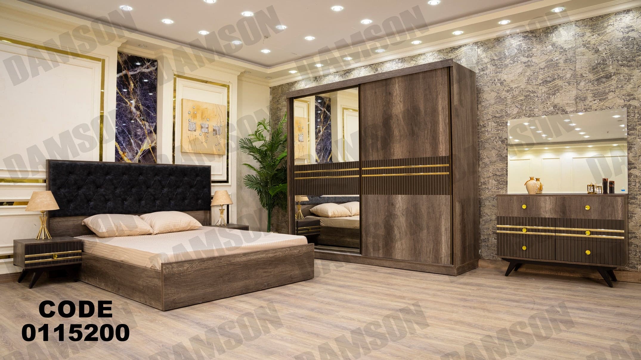 غرفة نوم ماستر 152 - Damson Furnitureغرفة نوم ماستر 152