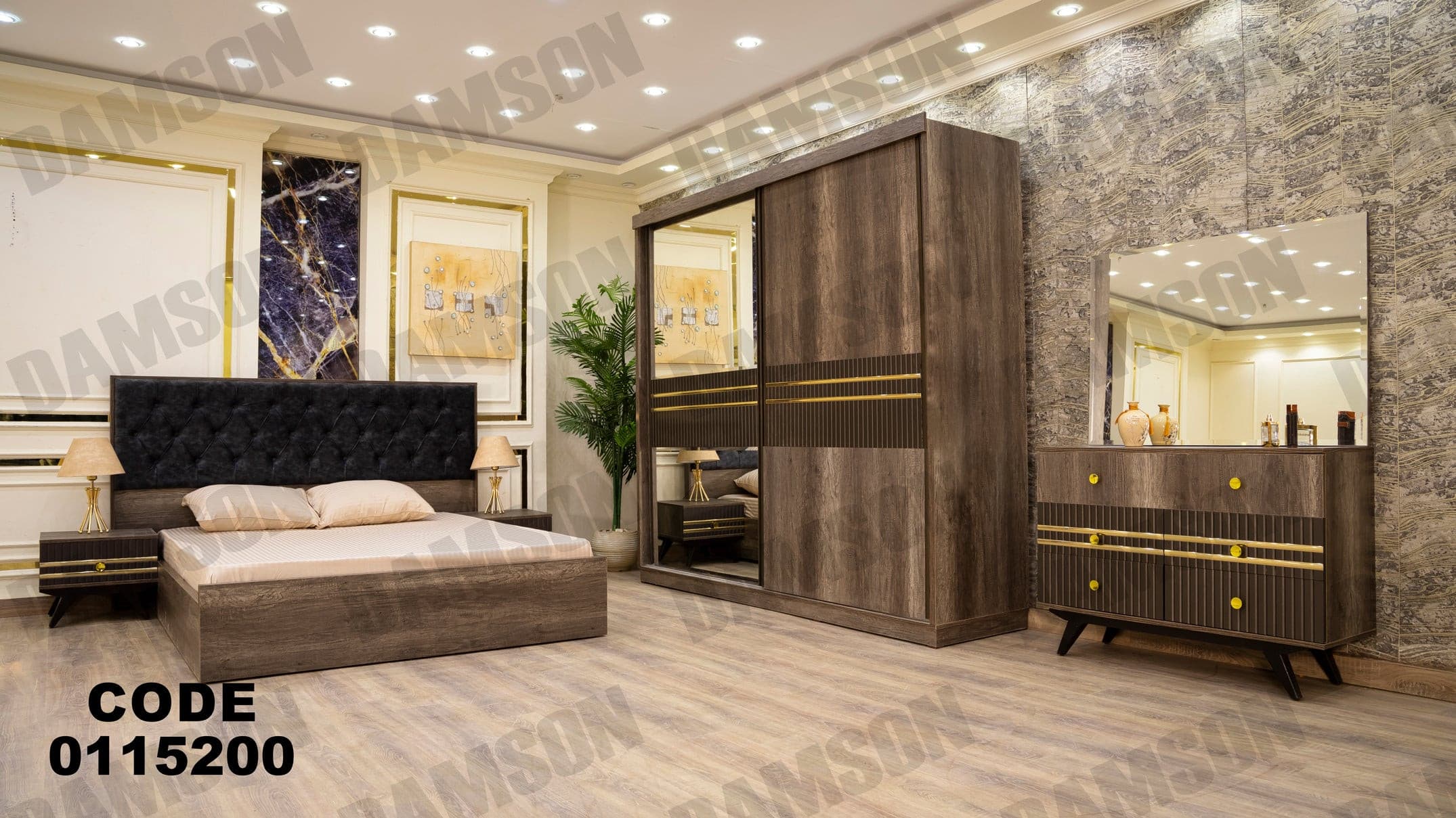 غرفة نوم ماستر 152 - Damson Furnitureغرفة نوم ماستر 152