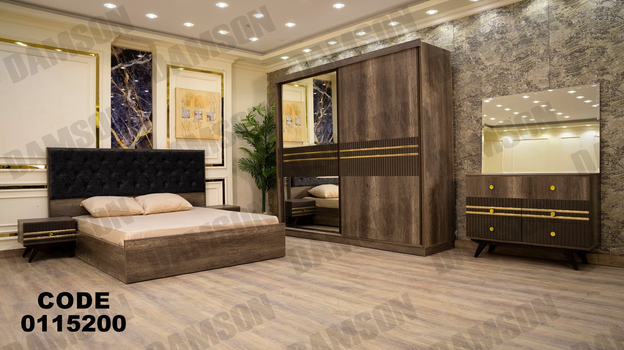 غرفة نوم ماستر 152 - Damson Furnitureغرفة نوم ماستر 152