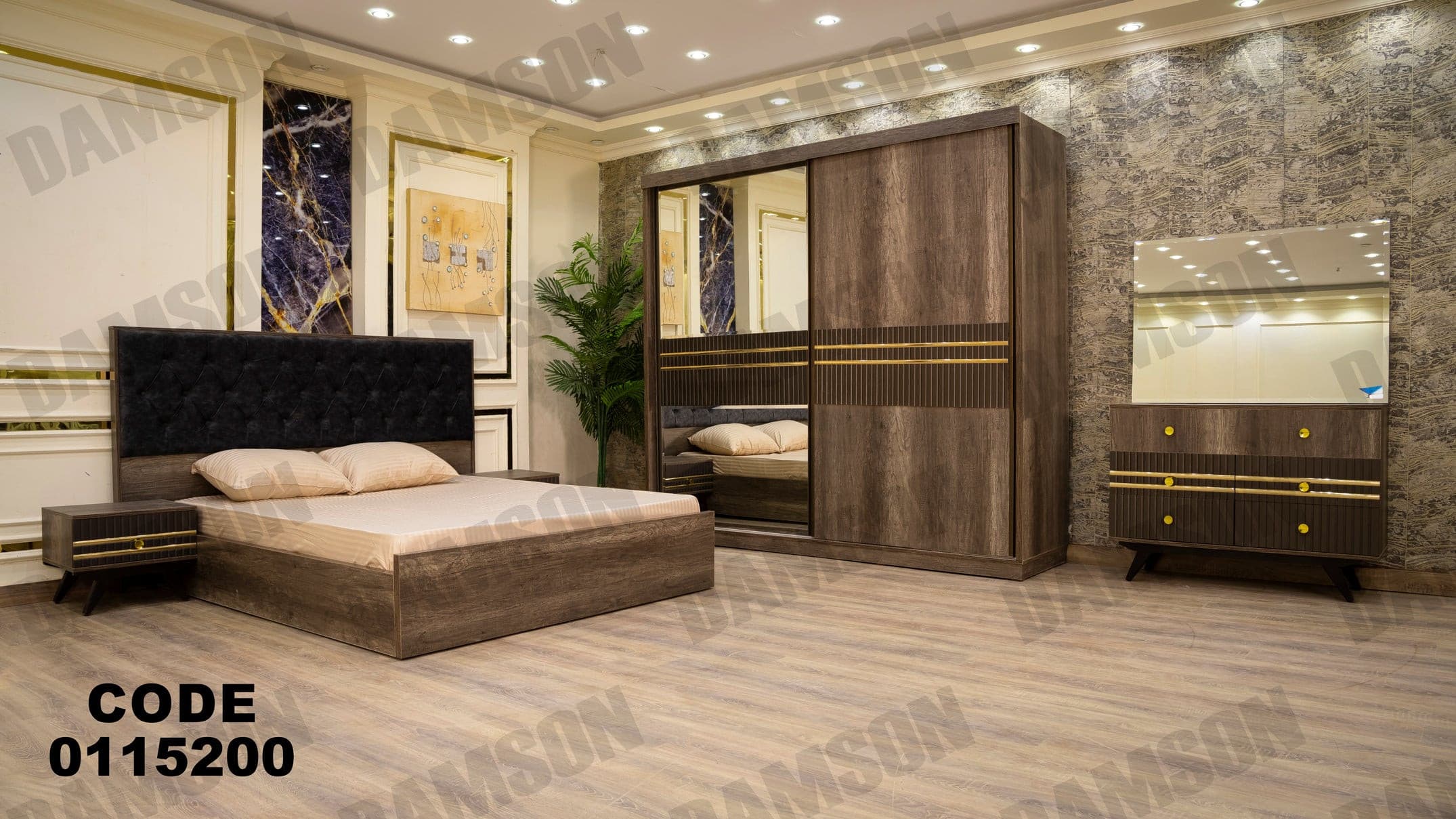 غرفة نوم ماستر 152 - Damson Furnitureغرفة نوم ماستر 152