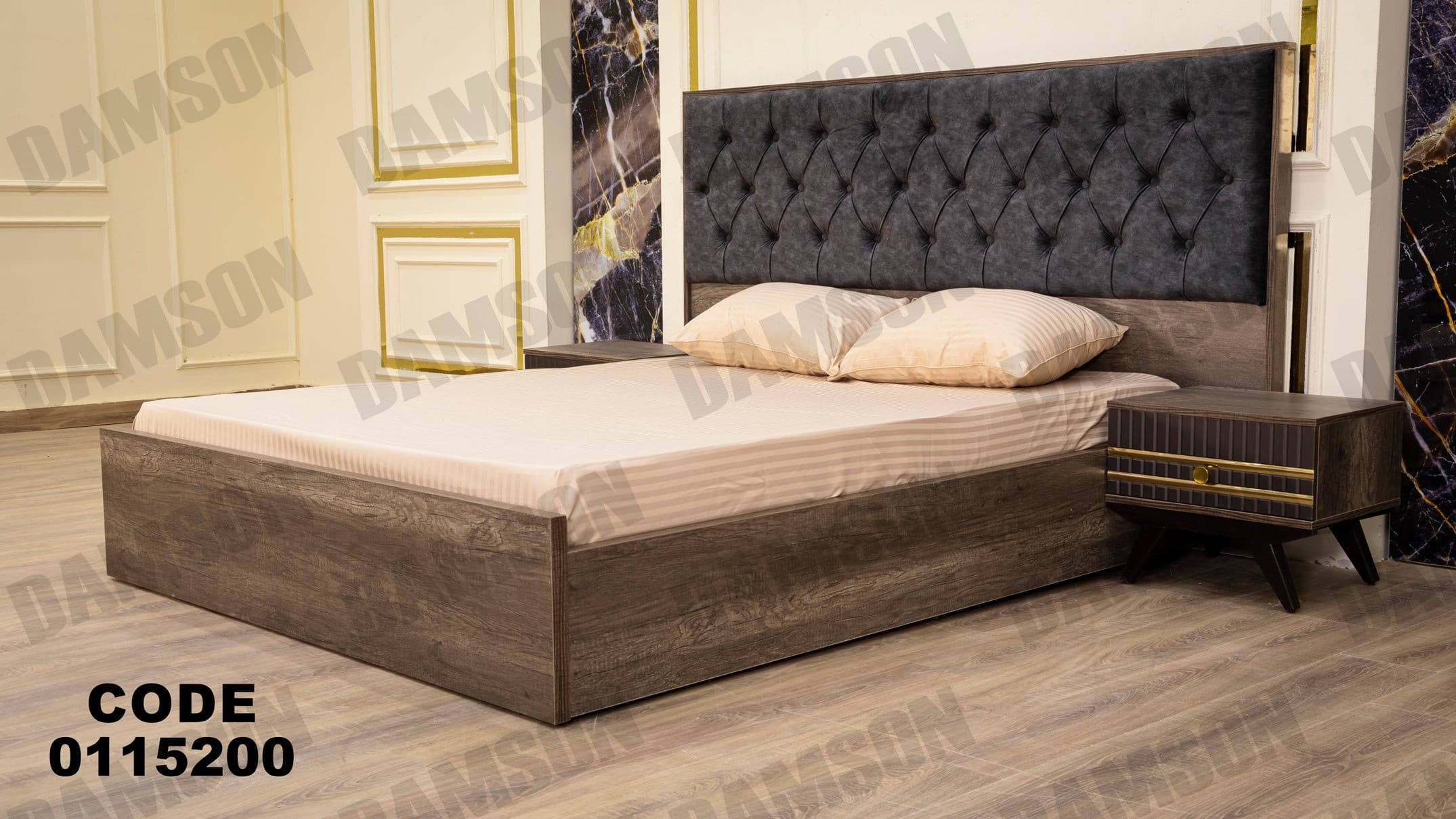 غرفة نوم ماستر 152 - Damson Furnitureغرفة نوم ماستر 152