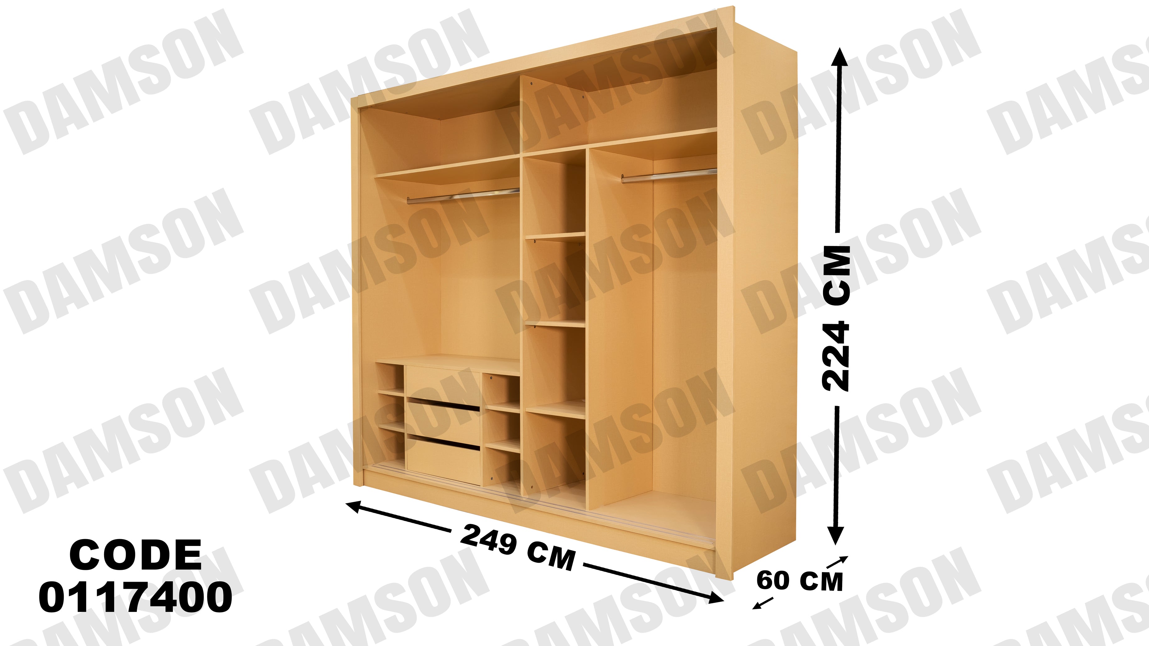 غرفة نوم ماستر 174 - Damson Furnitureغرفة نوم ماستر 174