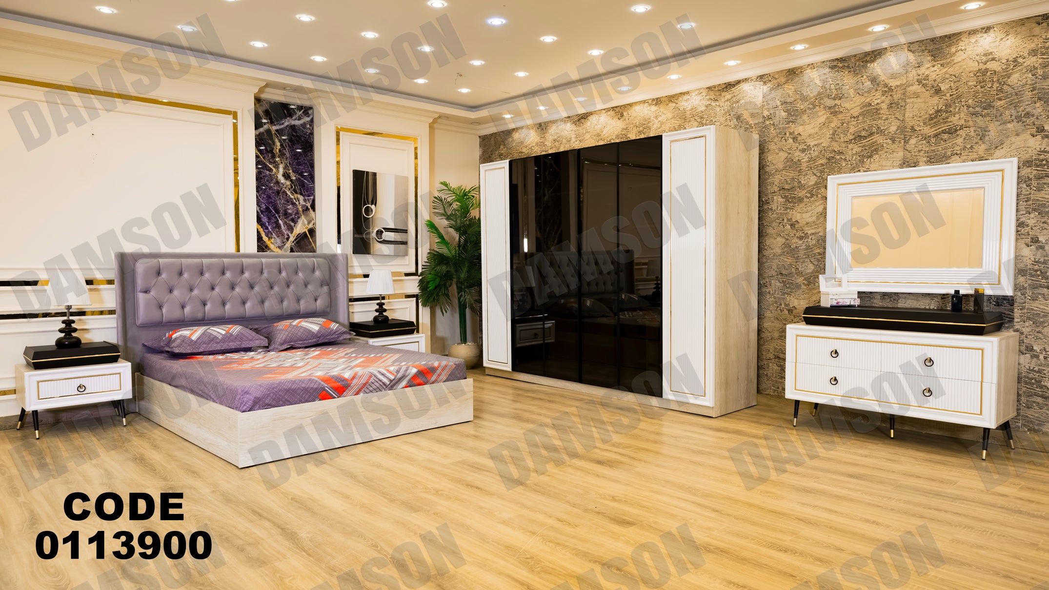 غرفة نوم ماستر 139 - Damson Furnitureغرفة نوم ماستر 139