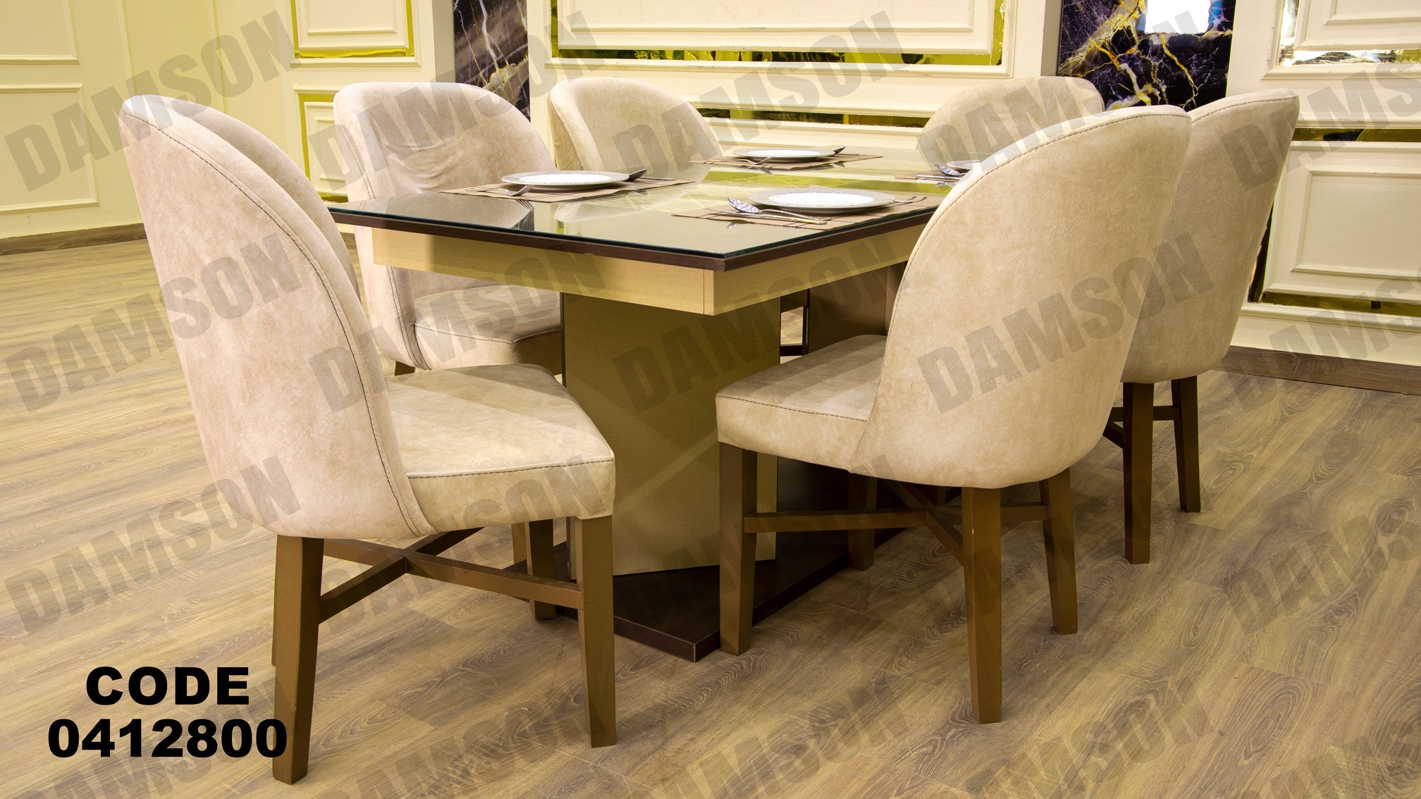 غرفة سفرة 128 - Damson Furnitureغرفة سفرة 128