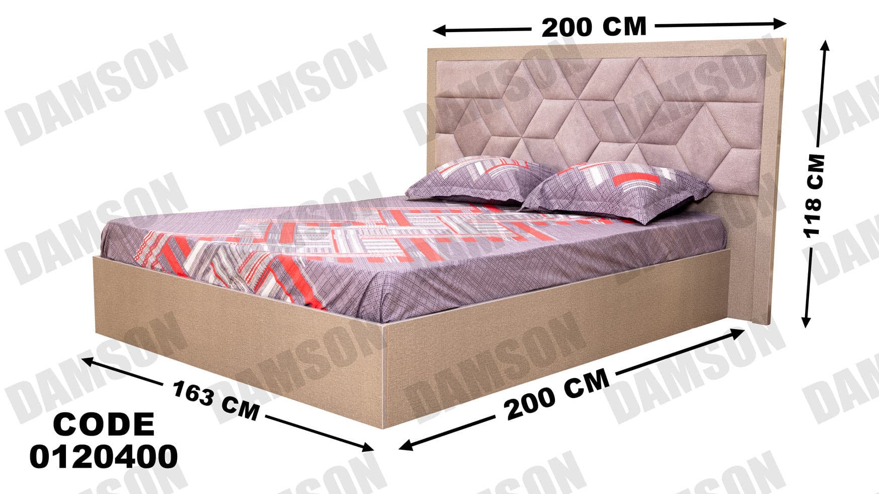 غرفة نوم ماستر 204 - Damson Furnitureغرفة نوم ماستر 204