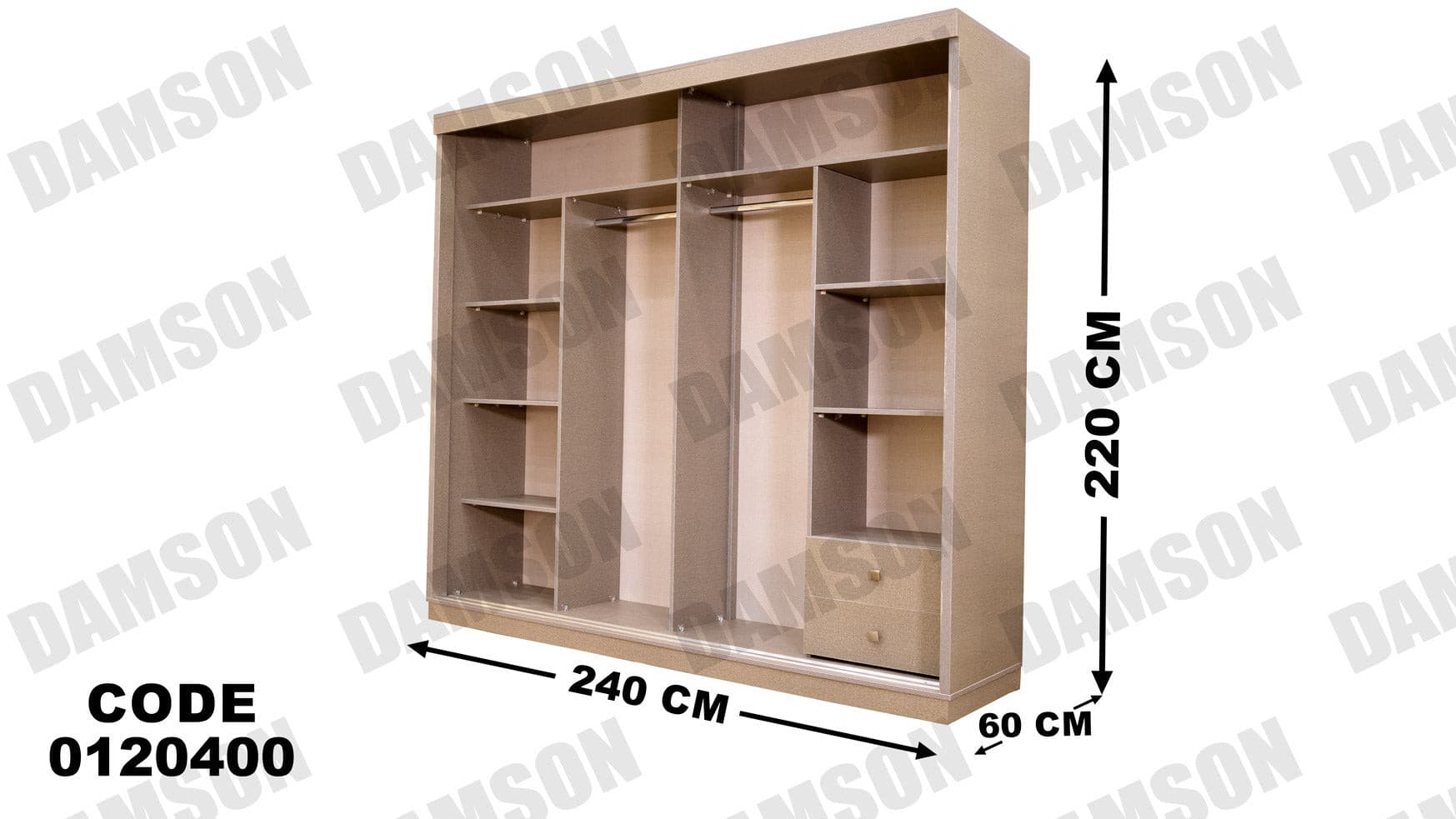 غرفة نوم ماستر 204 - Damson Furnitureغرفة نوم ماستر 204