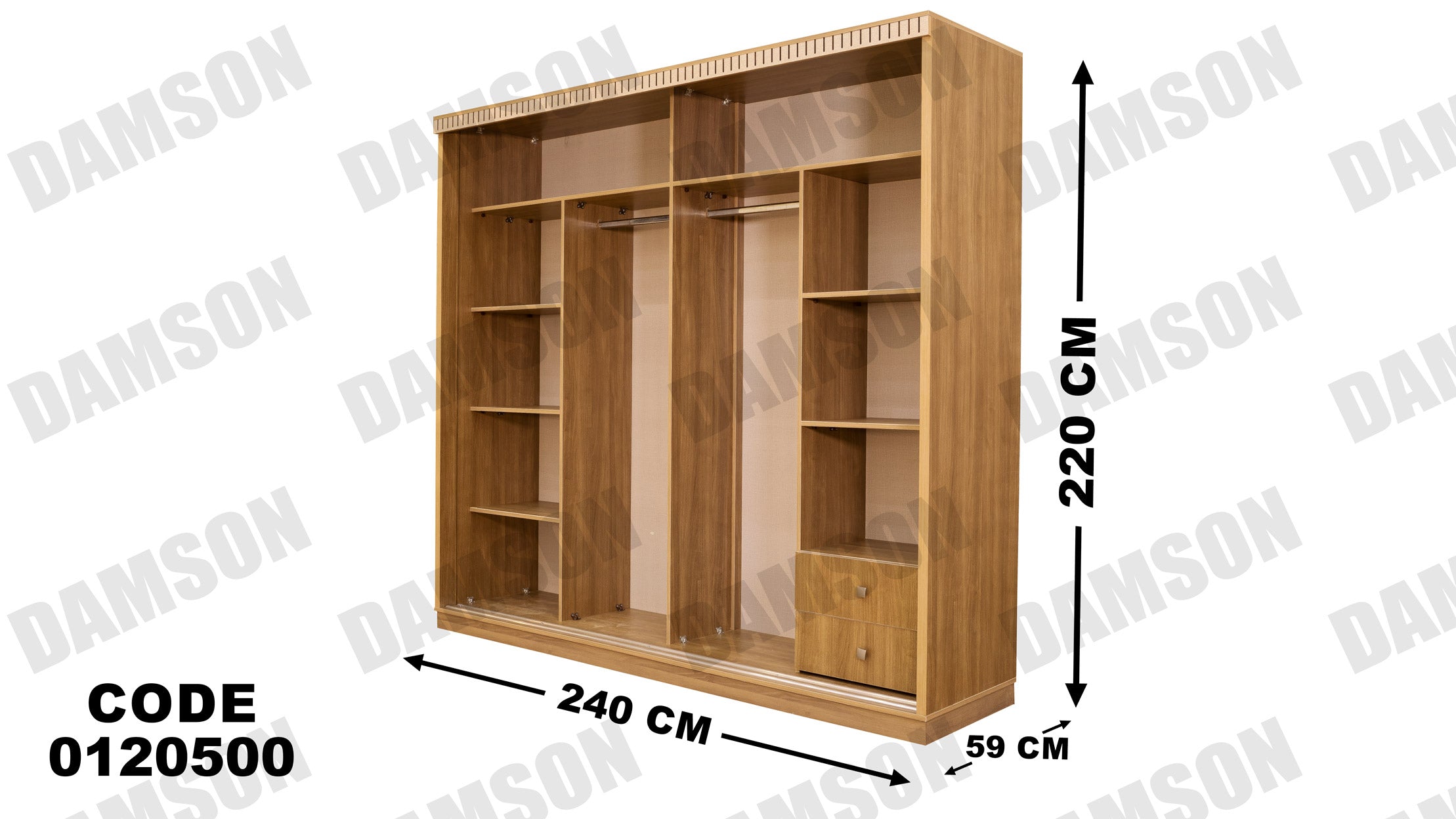 غرفة نوم ماستر 205 - Damson Furnitureغرفة نوم ماستر 205