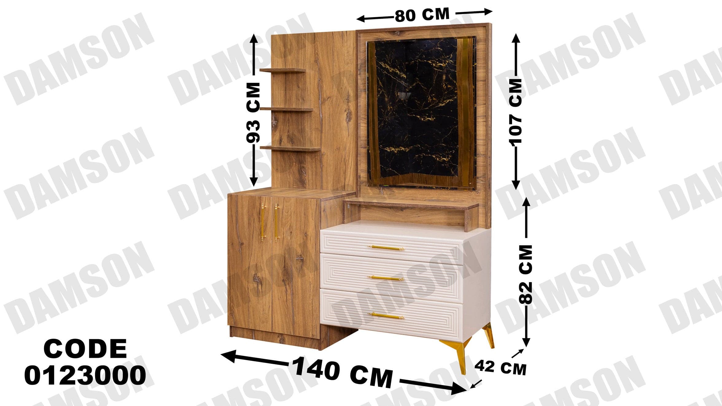 غرفة نوم ماستر 230 - Damson Furnitureغرفة نوم ماستر 230