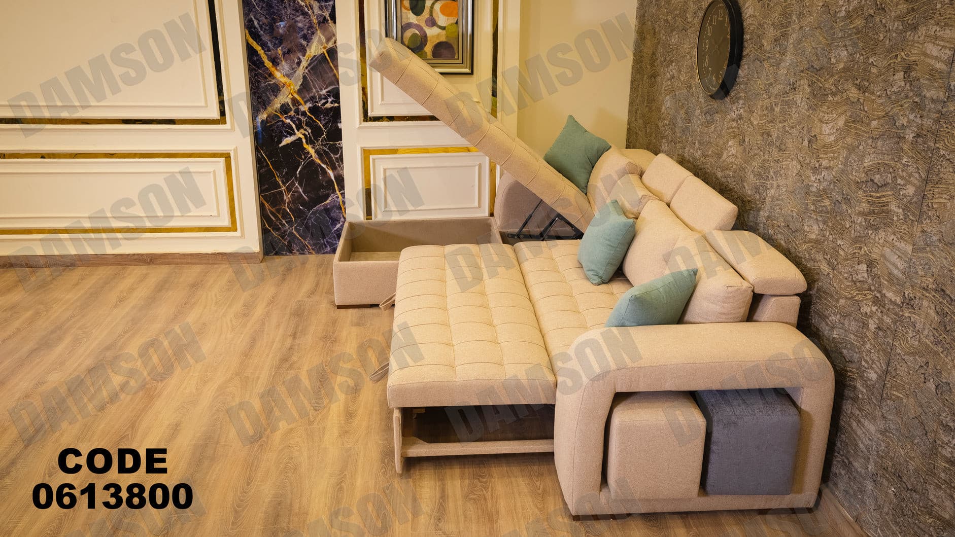 ركنة سرير وسحارة 138 - Damson Furnitureركنة سرير وسحارة 138
