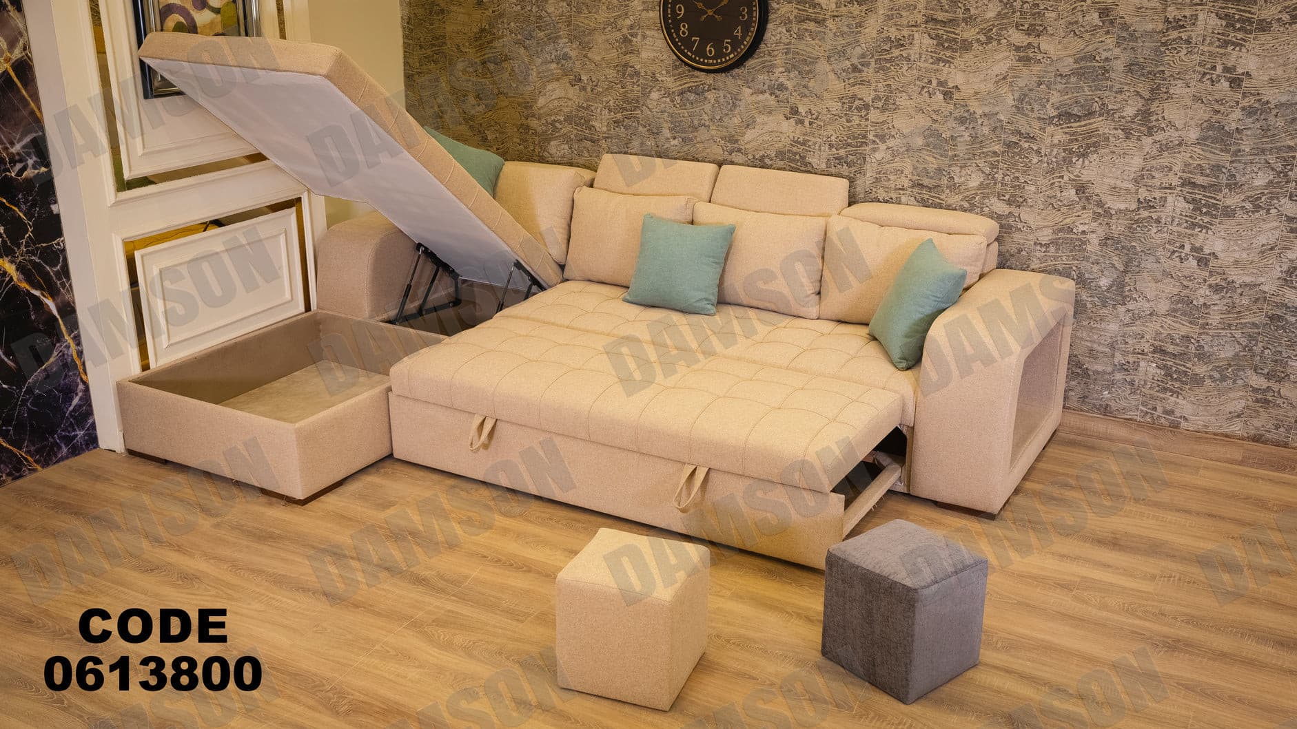 ركنة سرير وسحارة 138 - Damson Furnitureركنة سرير وسحارة 138
