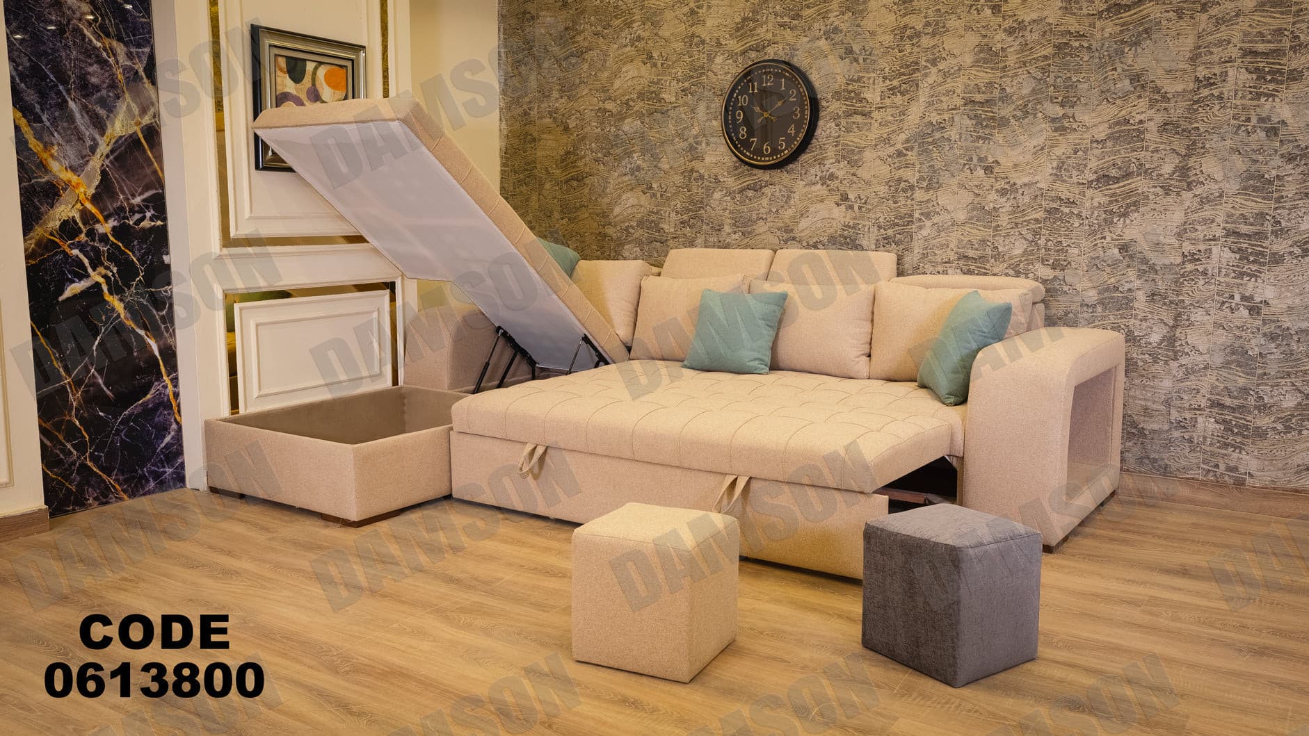 ركنة سرير وسحارة 138 - Damson Furnitureركنة سرير وسحارة 138