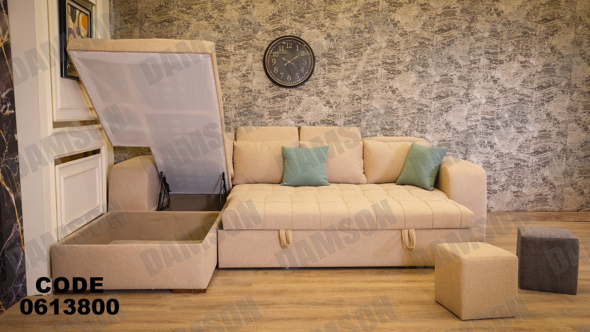 ركنة سرير وسحارة 138 - Damson Furnitureركنة سرير وسحارة 138