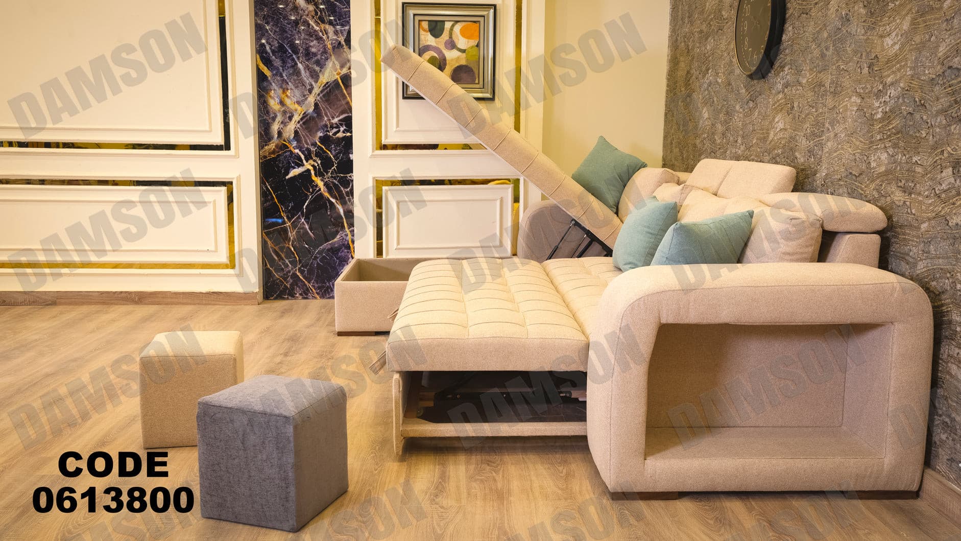 ركنة سرير وسحارة 138 - Damson Furnitureركنة سرير وسحارة 138