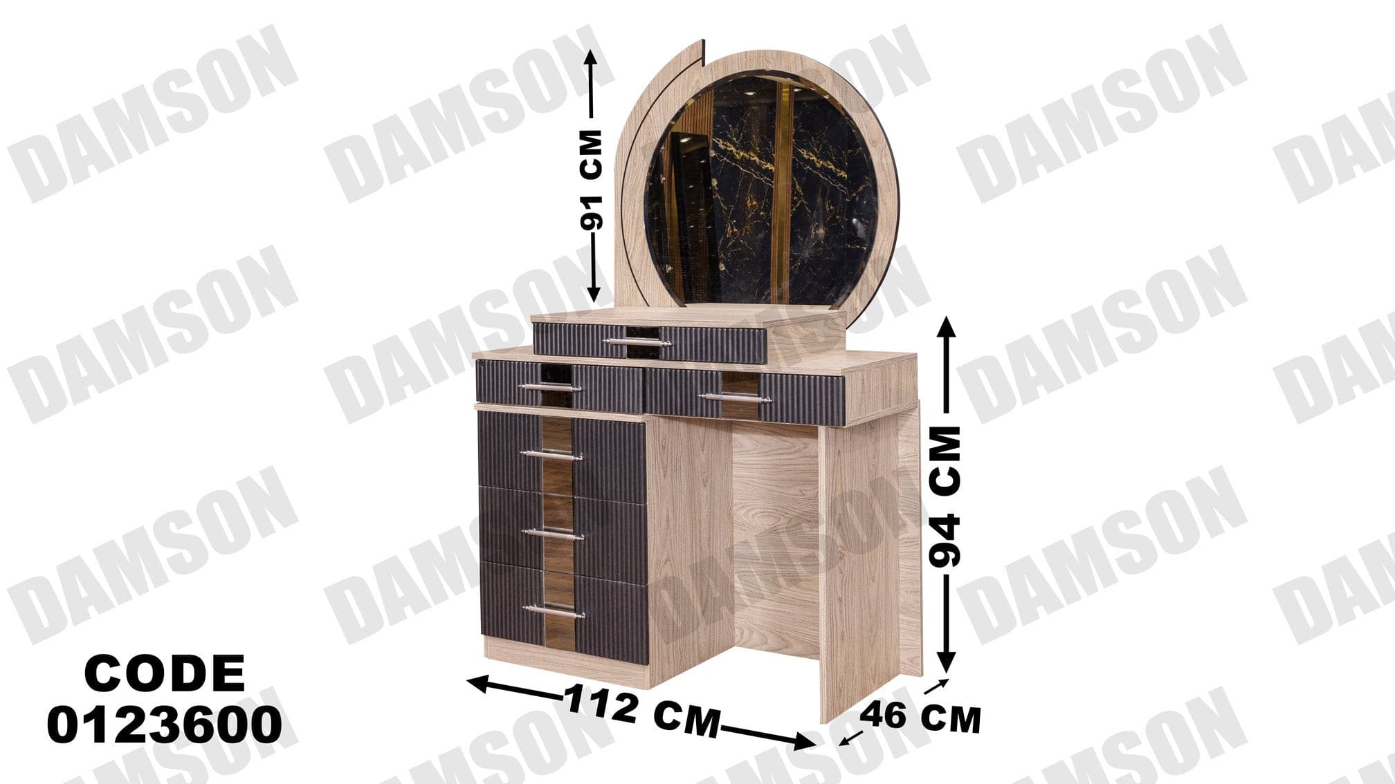 غرفة نوم ماستر 236 - Damson Furnitureغرفة نوم ماستر 236