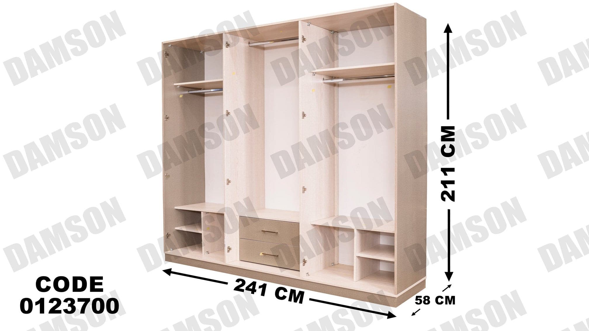 غرفة نوم ماستر 237 - Damson Furnitureغرفة نوم ماستر 237