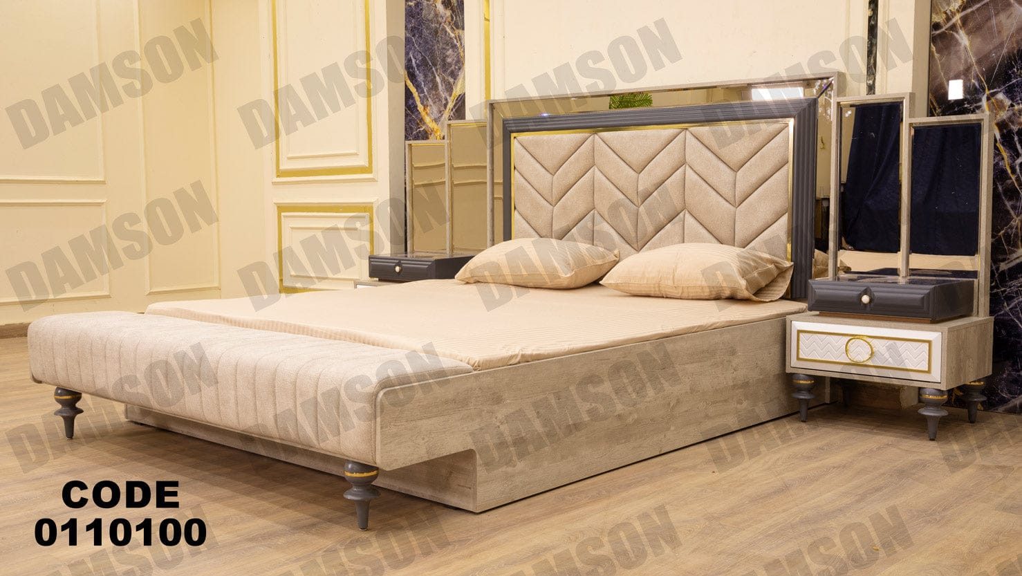 غرفه نوم من دامسون للاثاث المنزلى غرف نوم